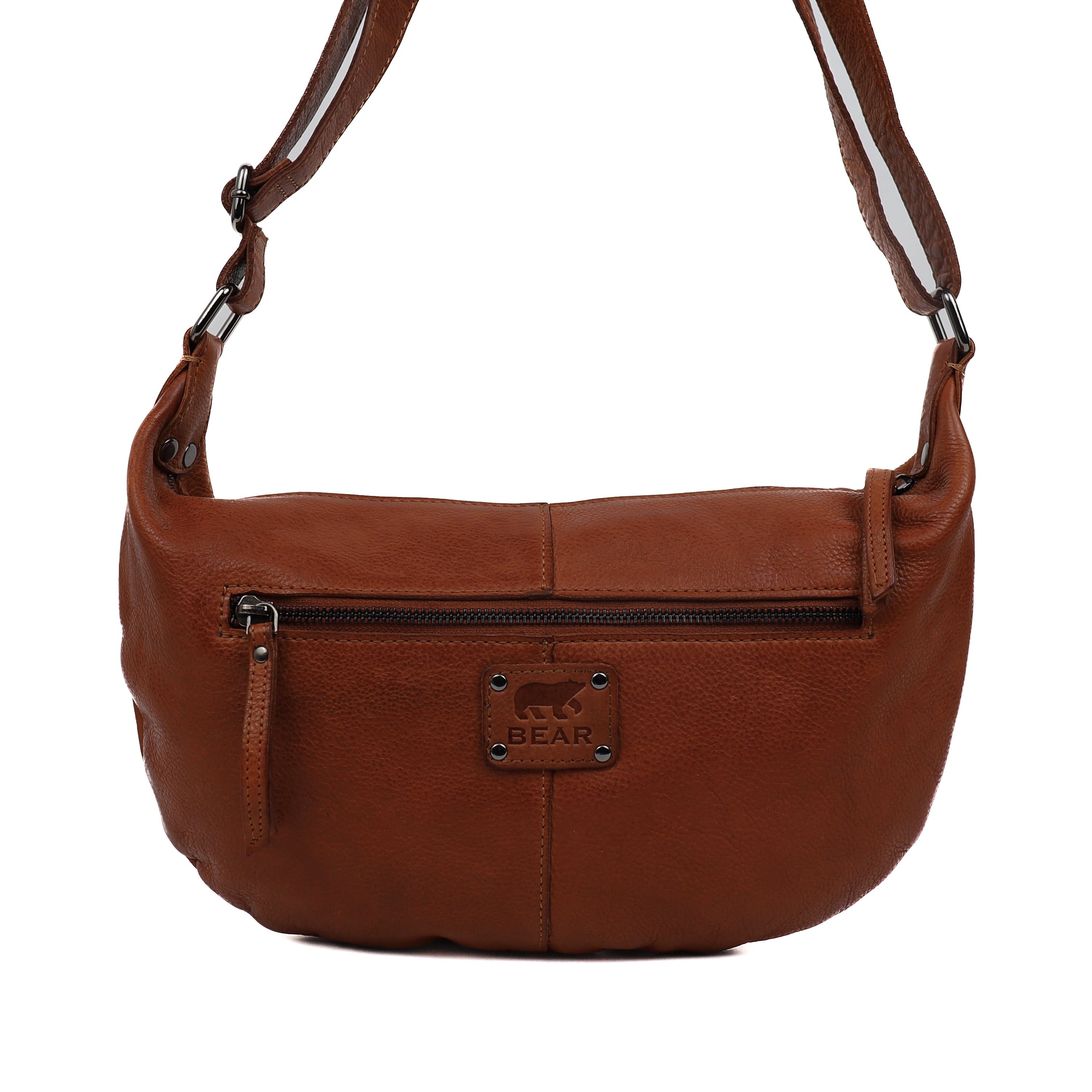 Beuteltasche 'Aimy' Cognac