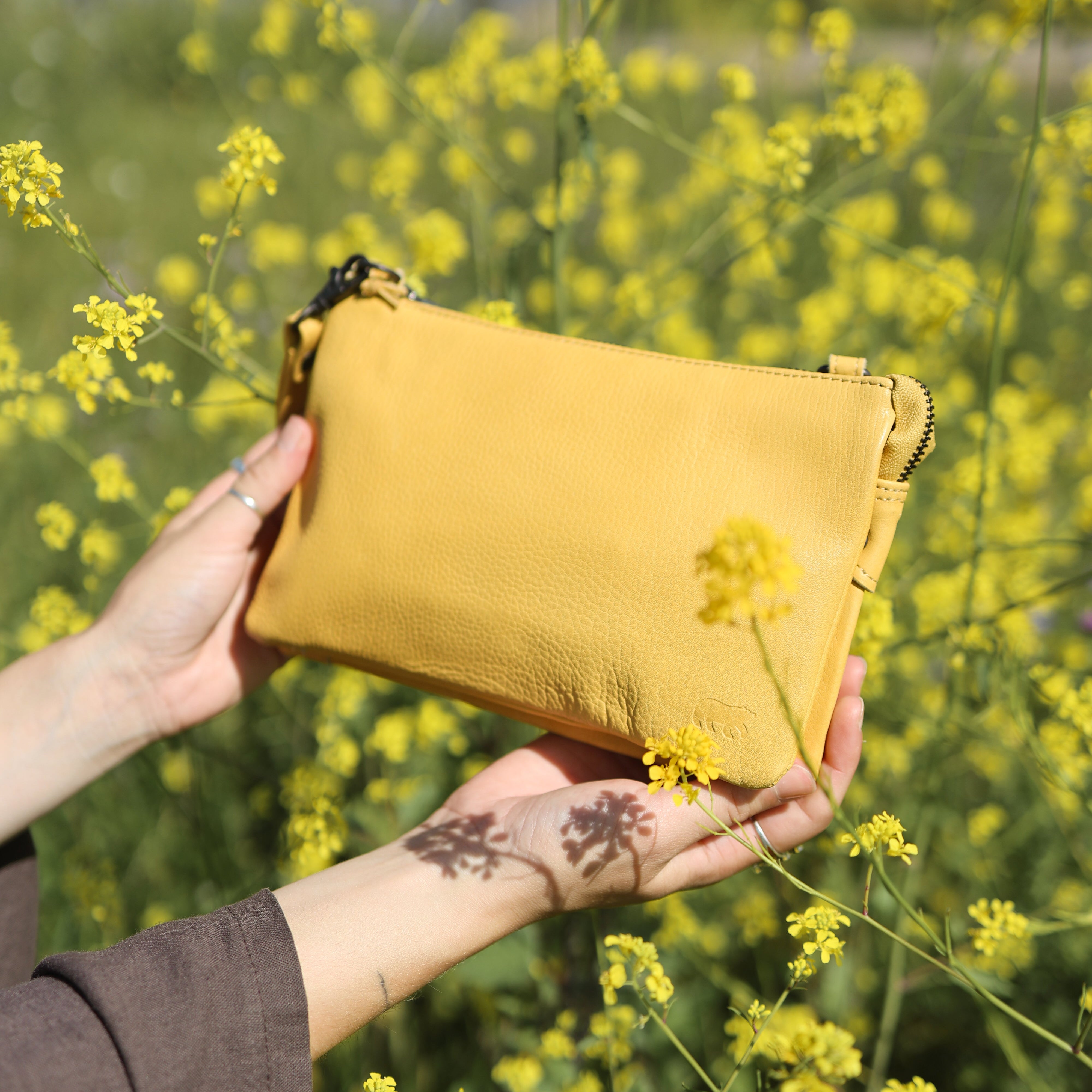 Portemonnaie Tasche 'Uma' Butter Yellow