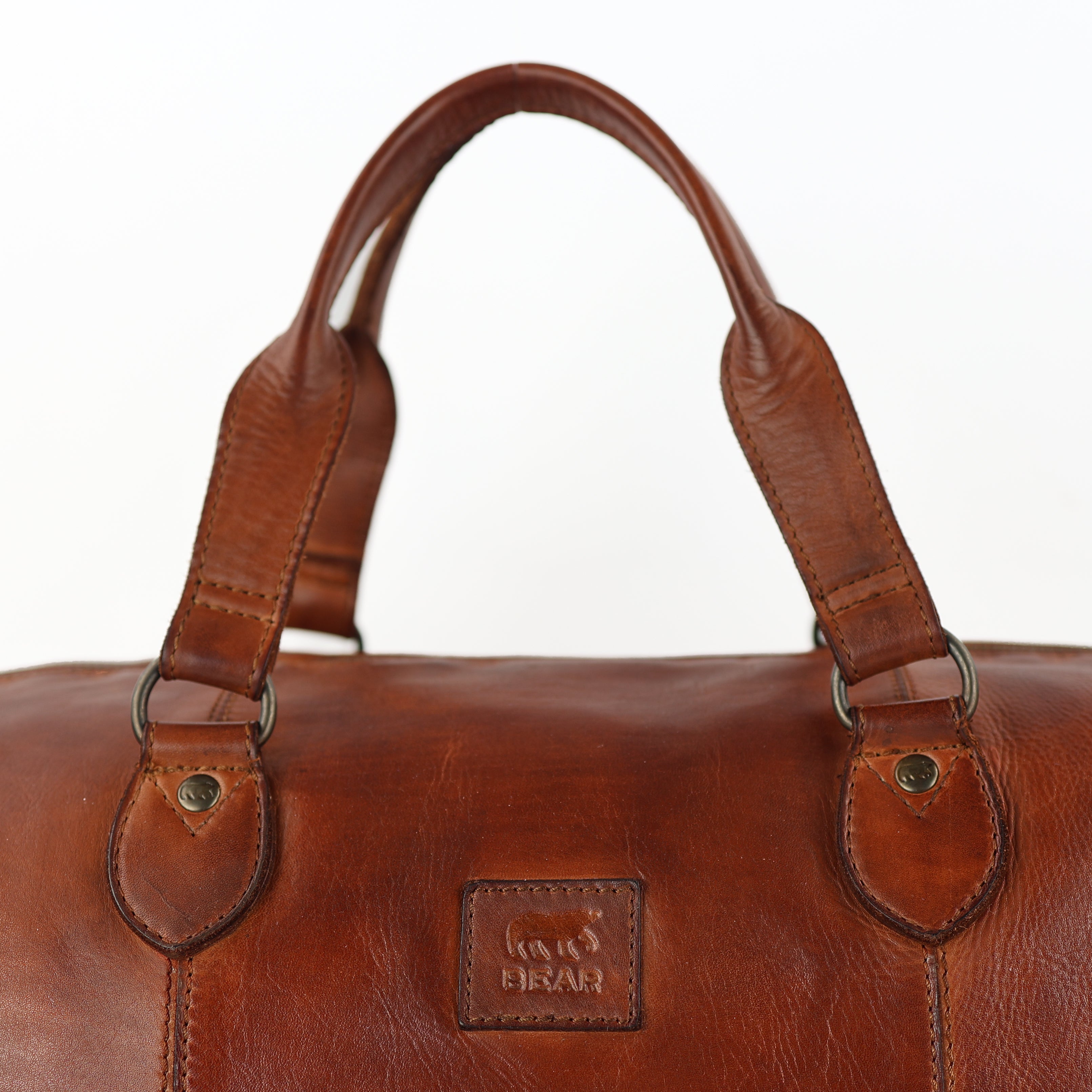 Wochenendtasche 'Sam' Cognac