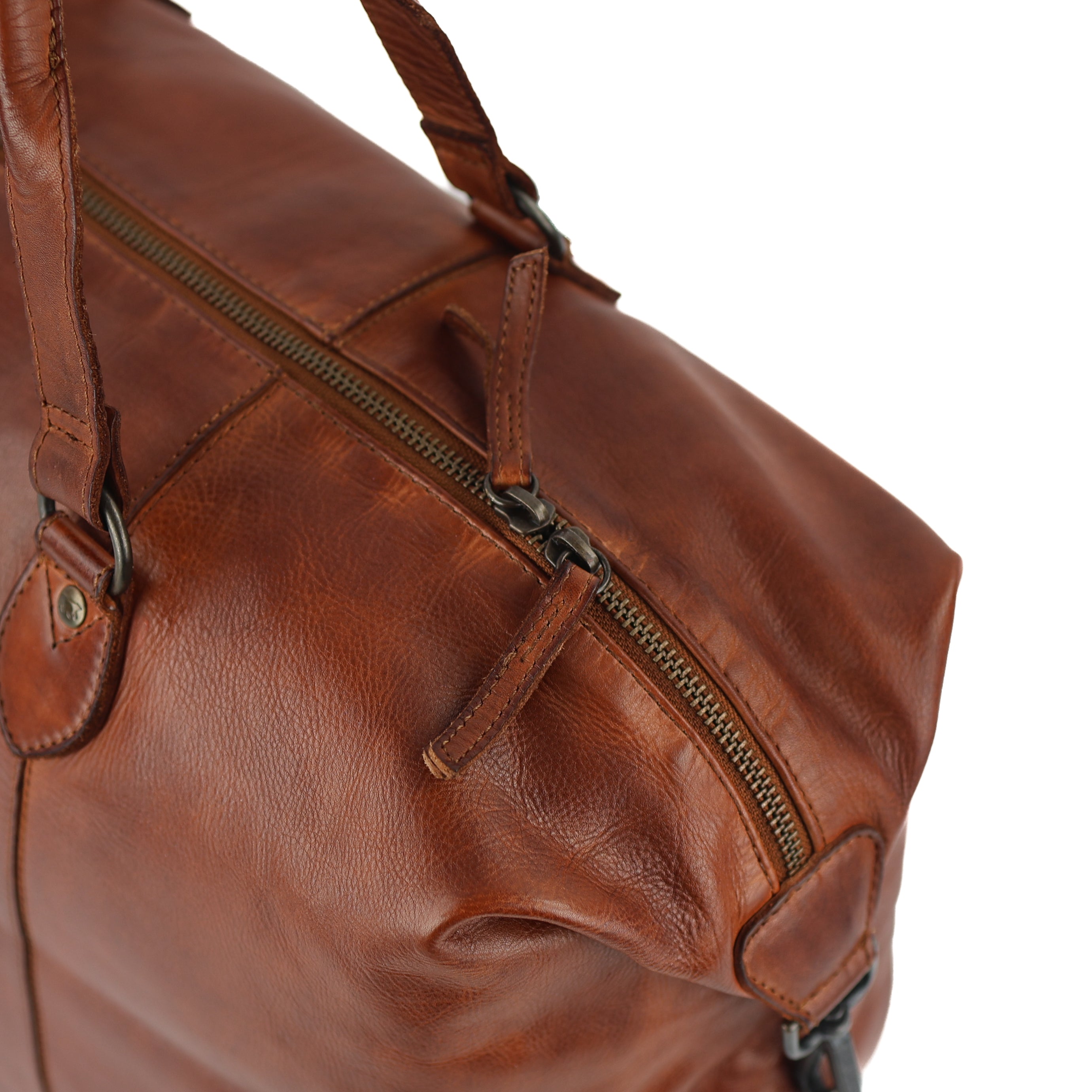 Wochenendtasche 'Sam' Cognac