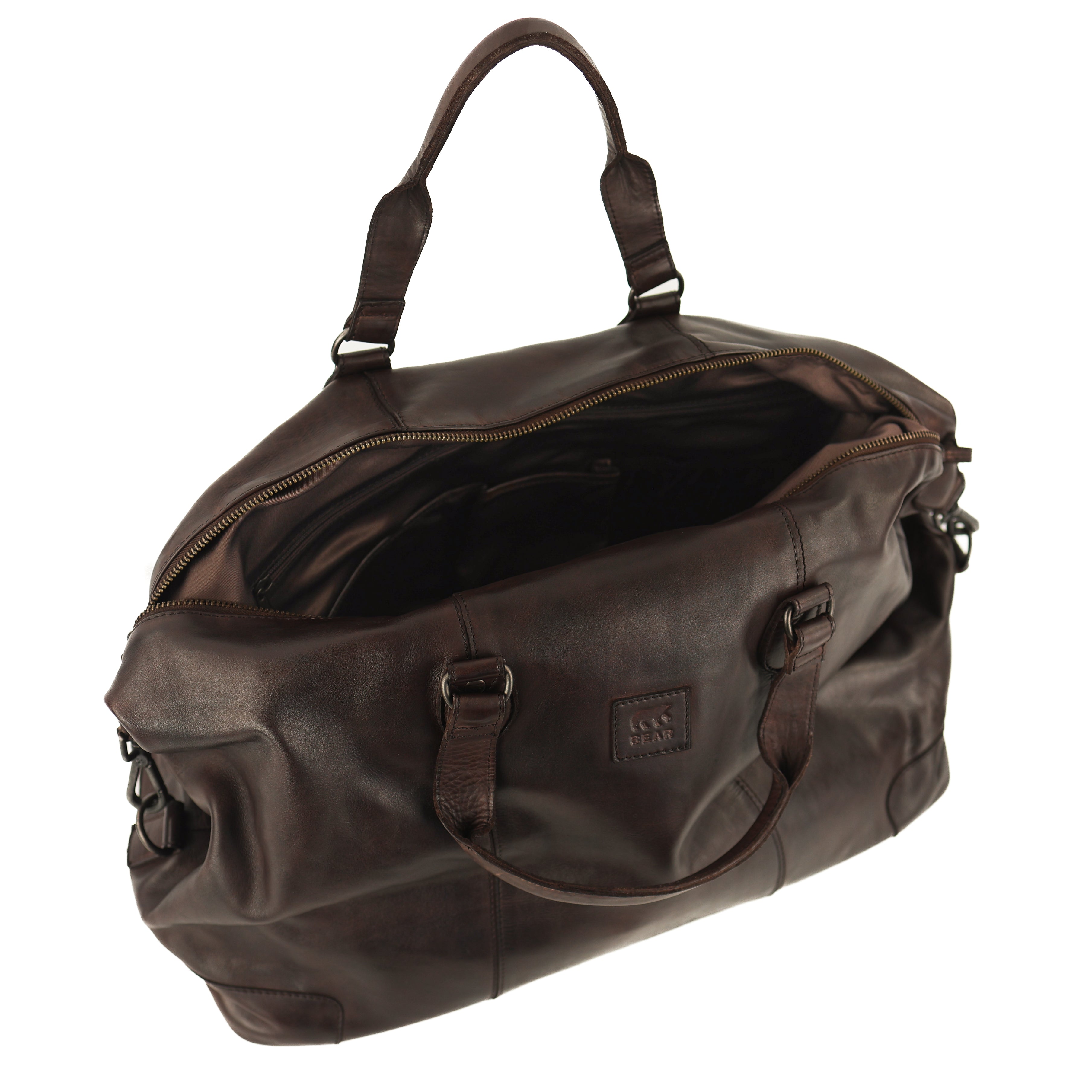 Wochenendtasche 'Sam' Dunkelbraun