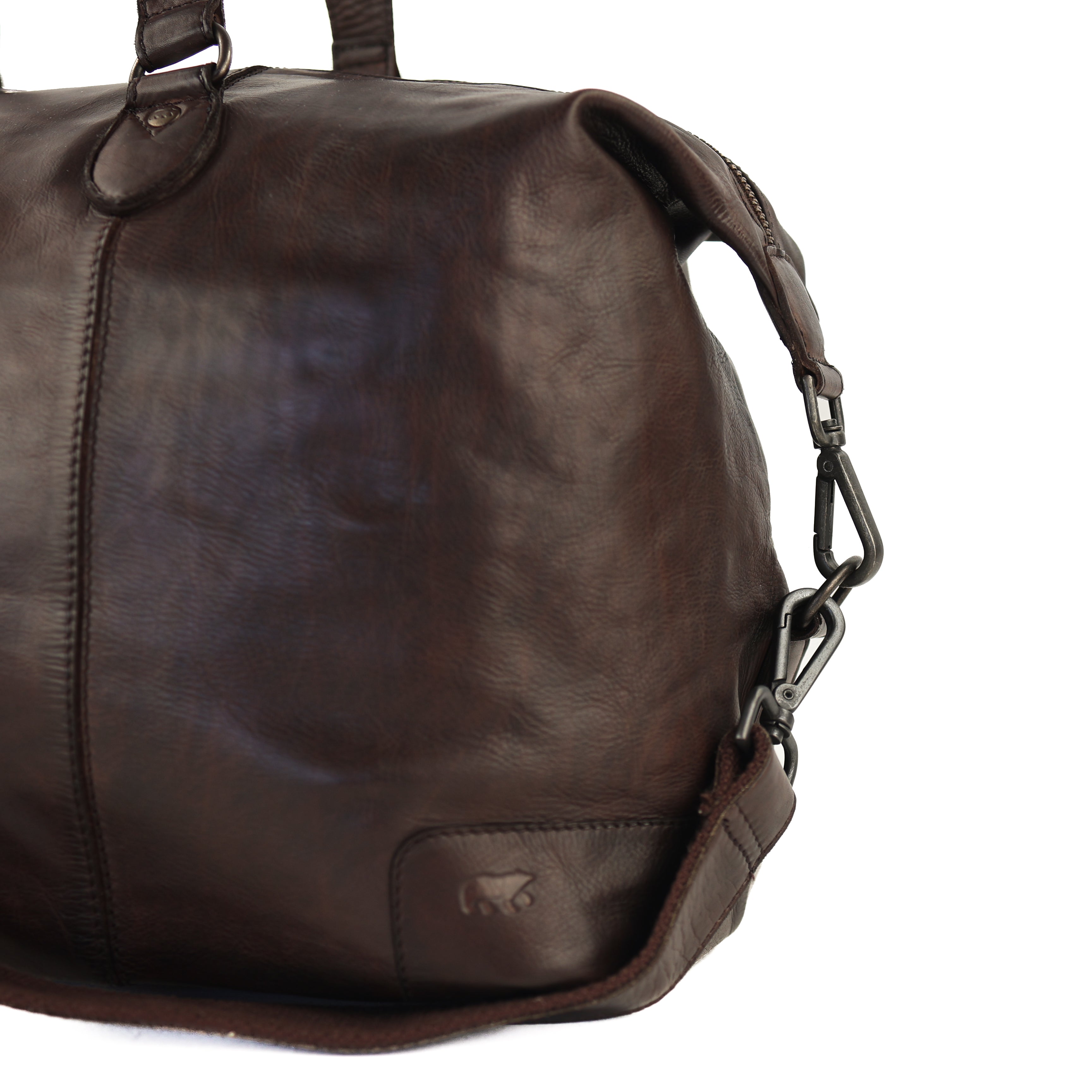 Wochenendtasche 'Sam' Dunkelbraun