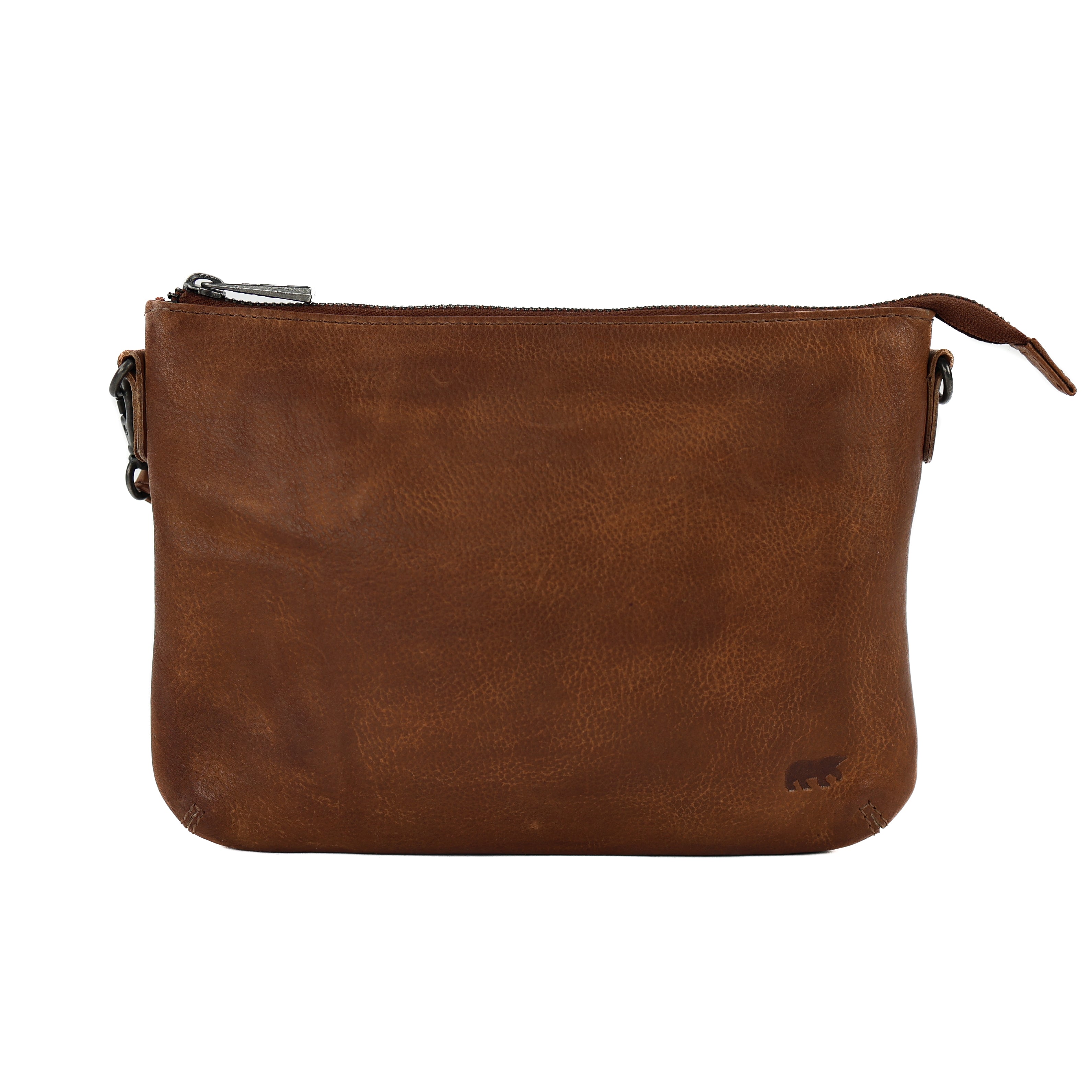 Clutch/Umhängetasche 'Julie' Cognac