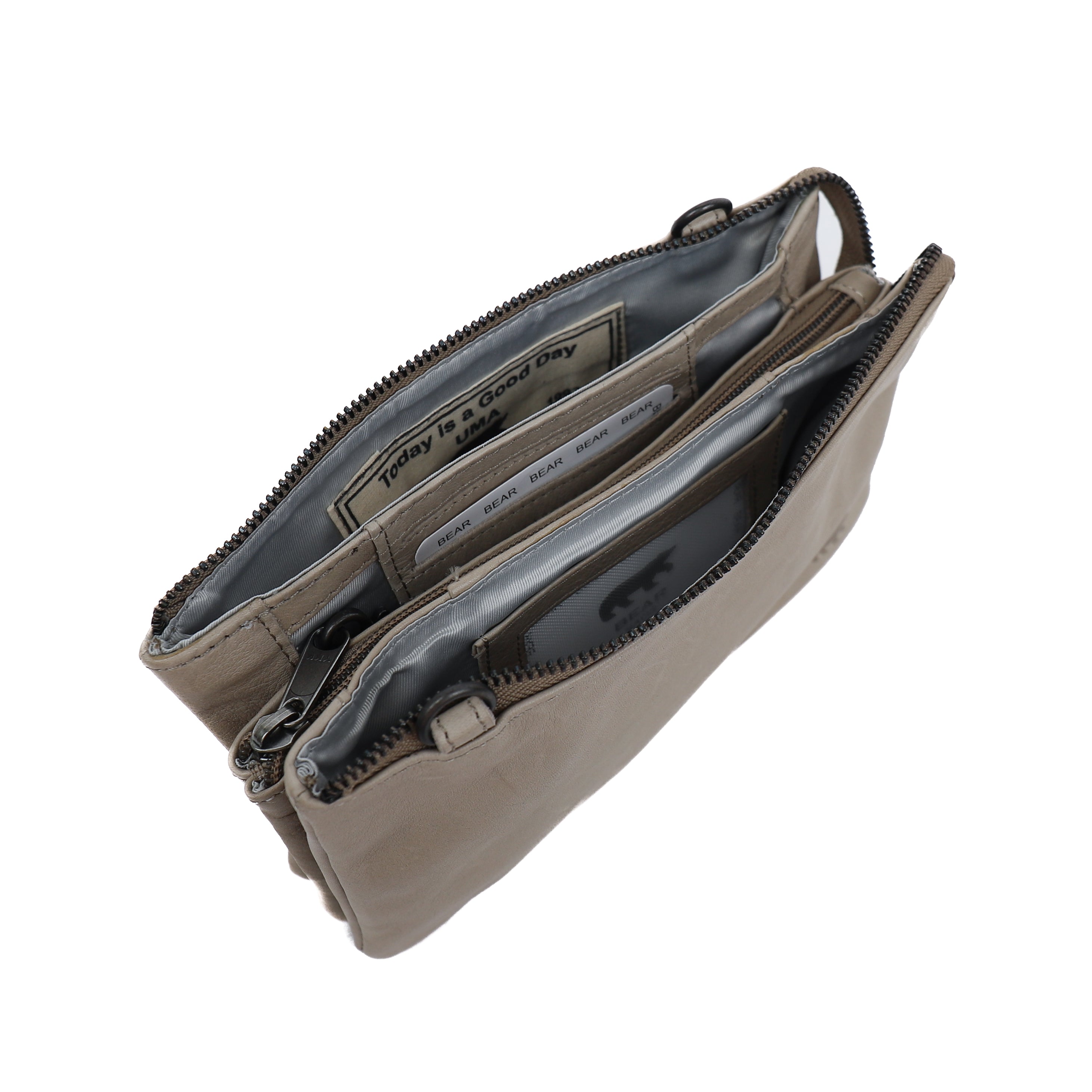 Portemonnaie Tasche 'Uma' Ice Grey