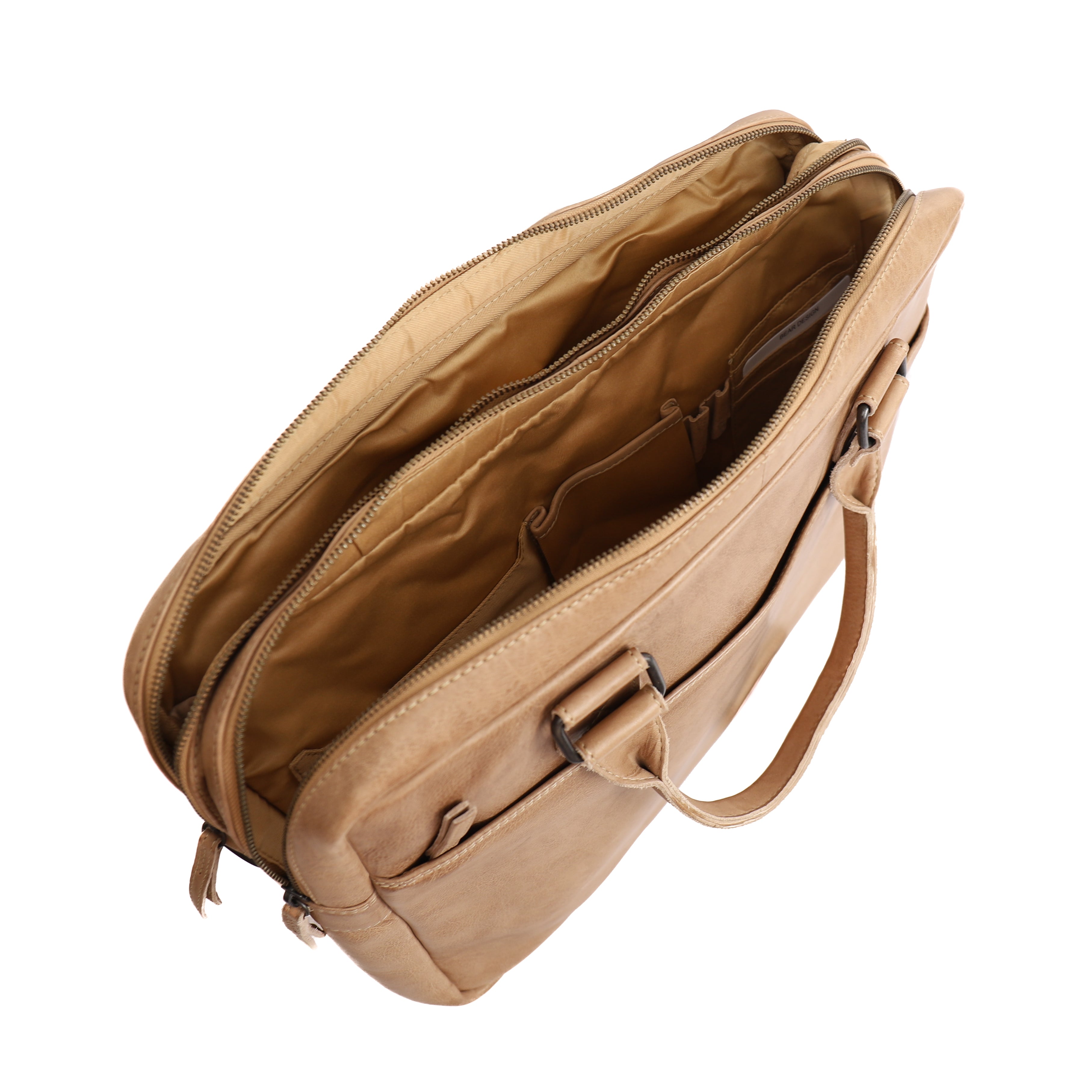 Laptop tasche 'Leandro' beige