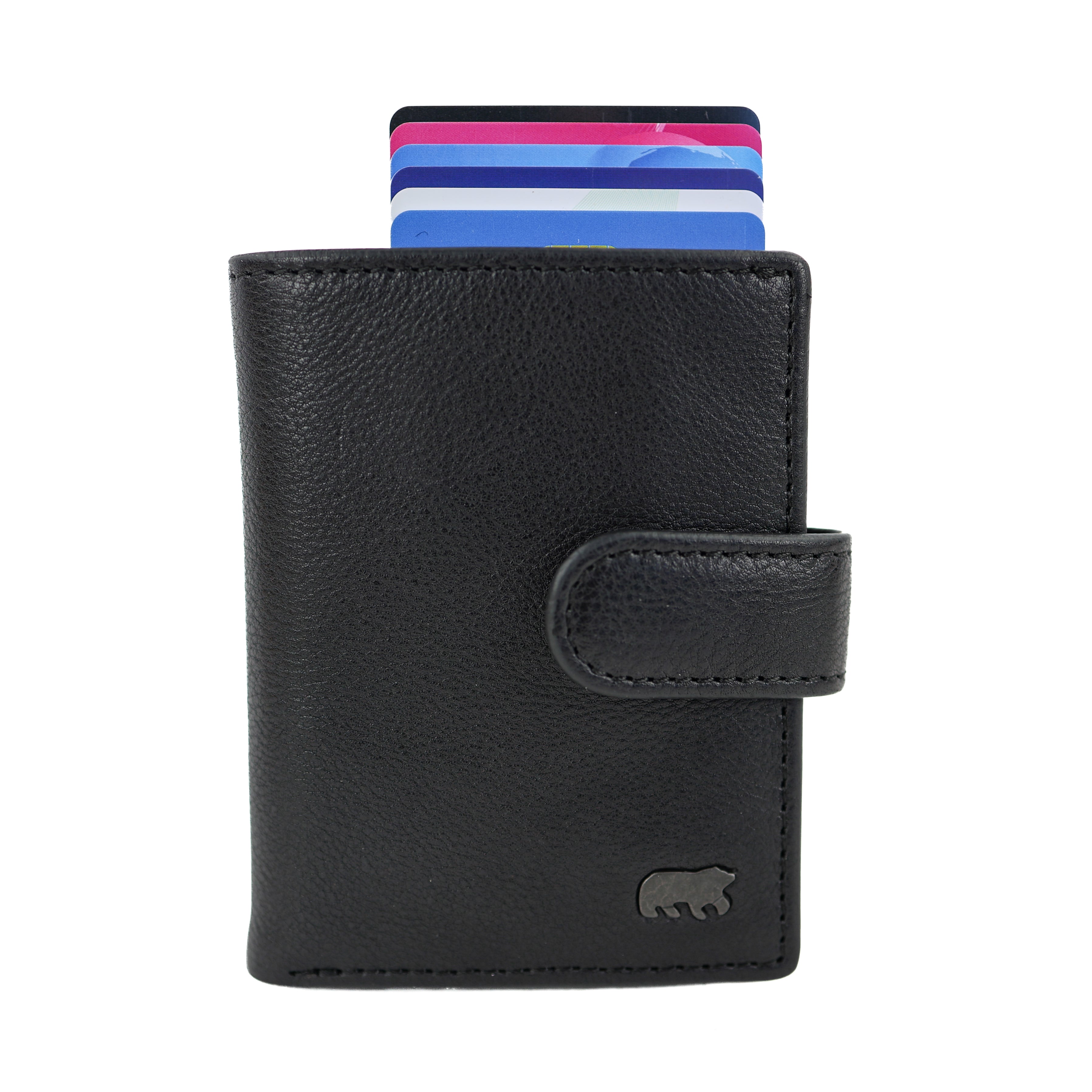 Luxe RFID Pasjeshouder 'Pietro' zwart
