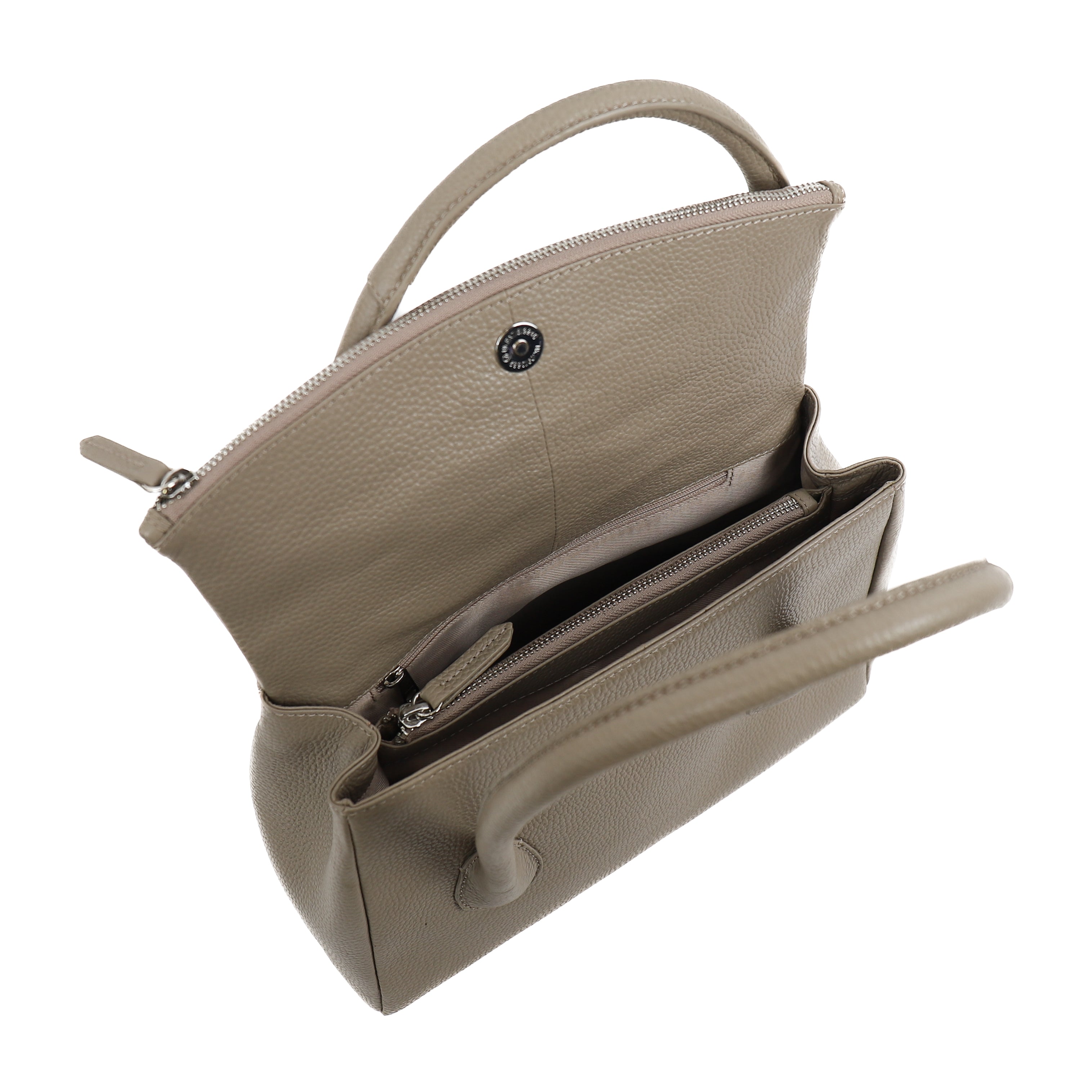 Handtasche 'Phoebe' Silber Mink