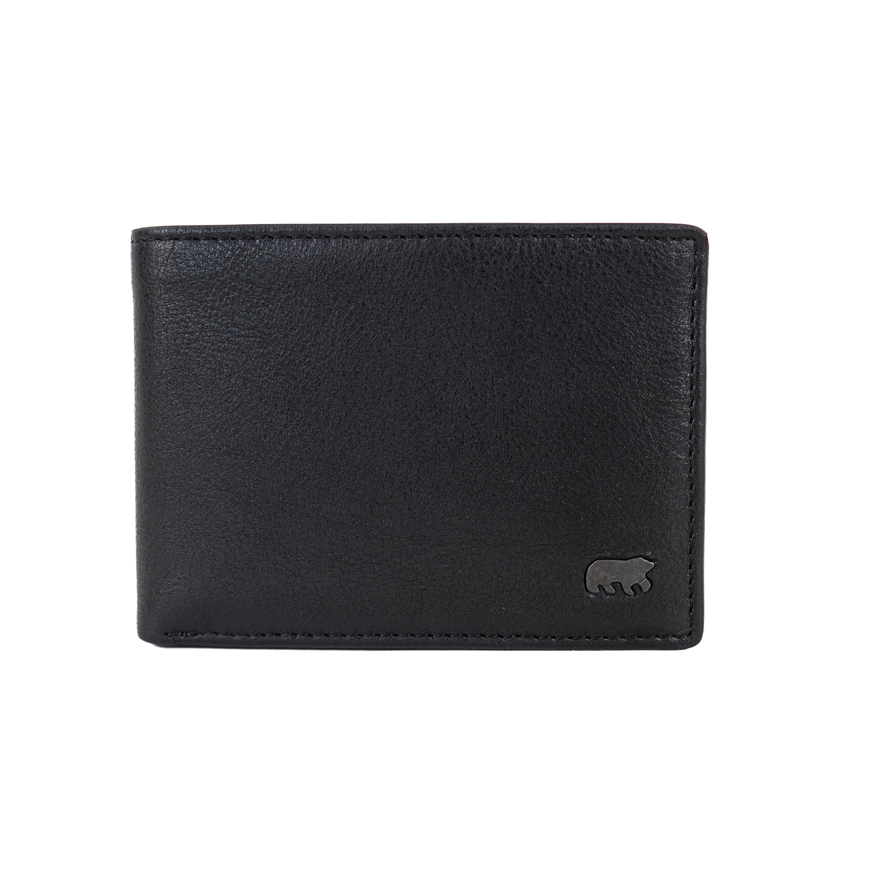 Luxe ruime herenportemonnee/billfold 'Alfredo' zwart