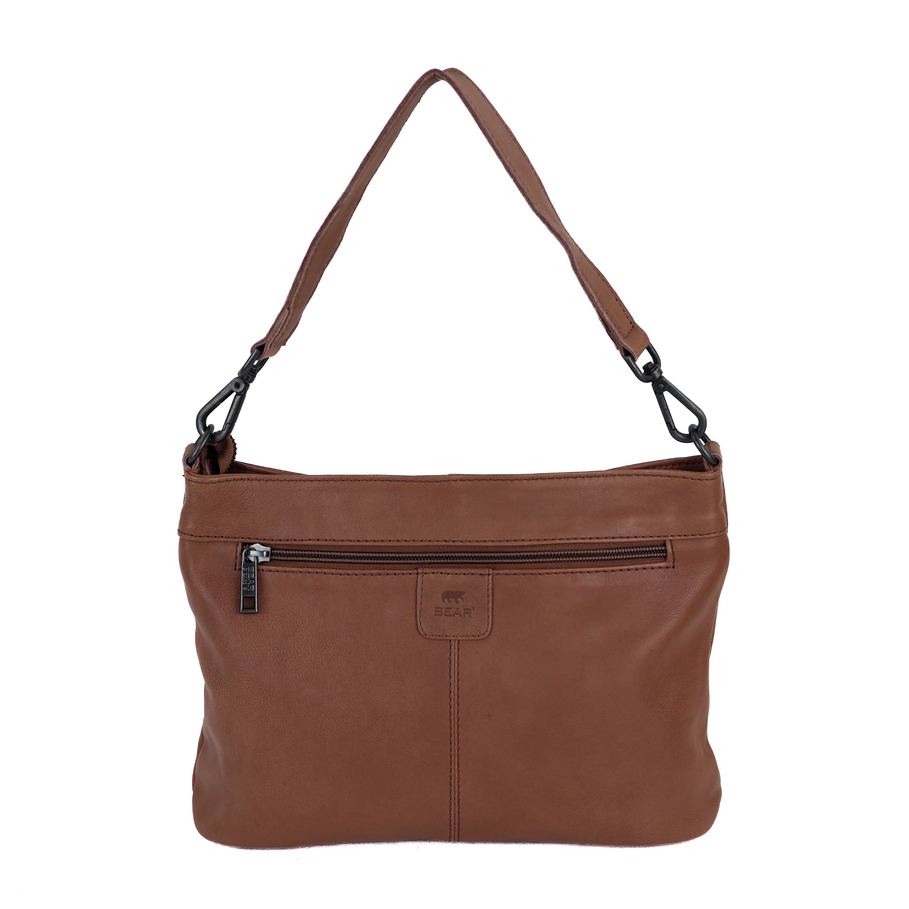 Hand-/Umhängetasche 'Angelica' cognac - CP 1536
