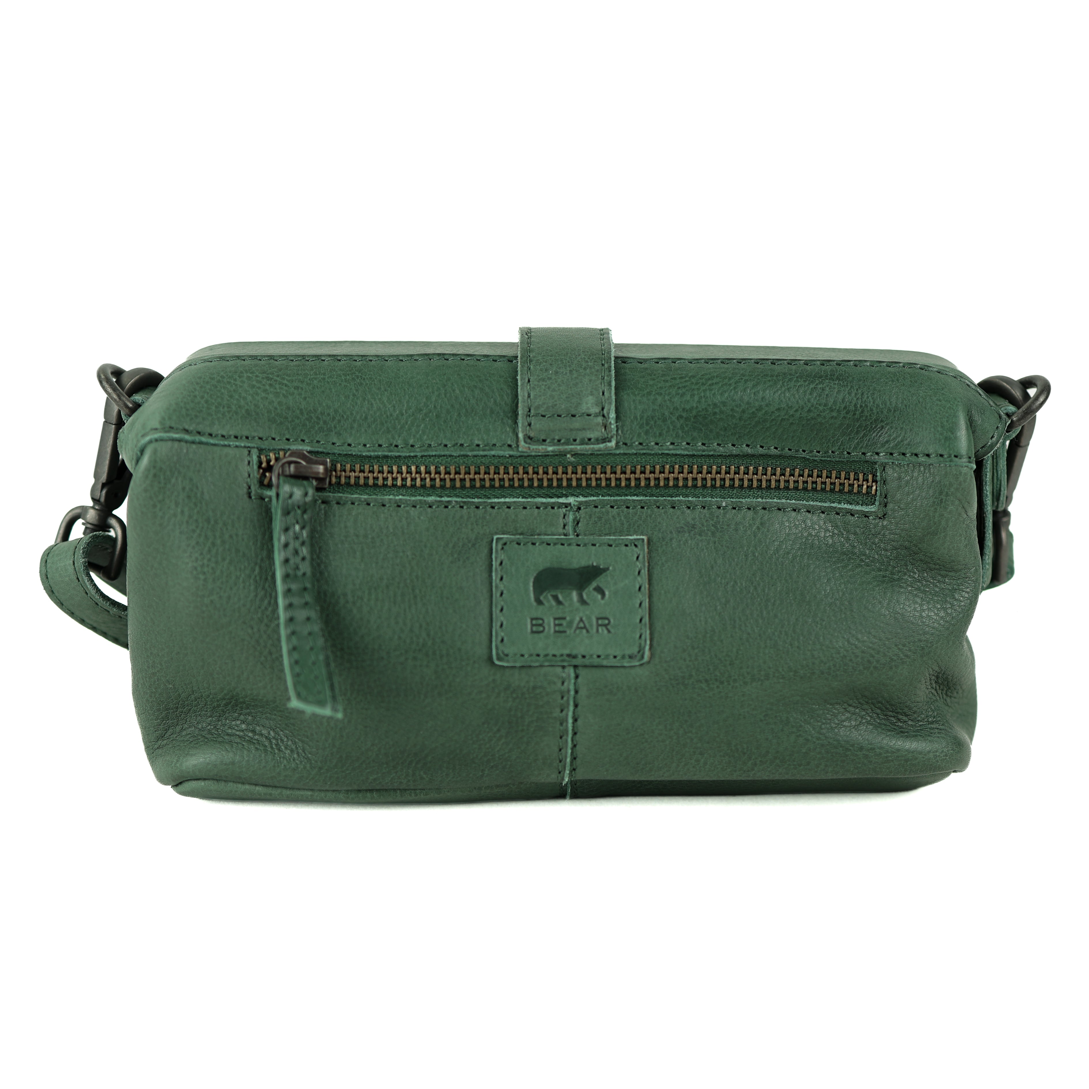 Clutch/dokterstasje 'Rio' forest green