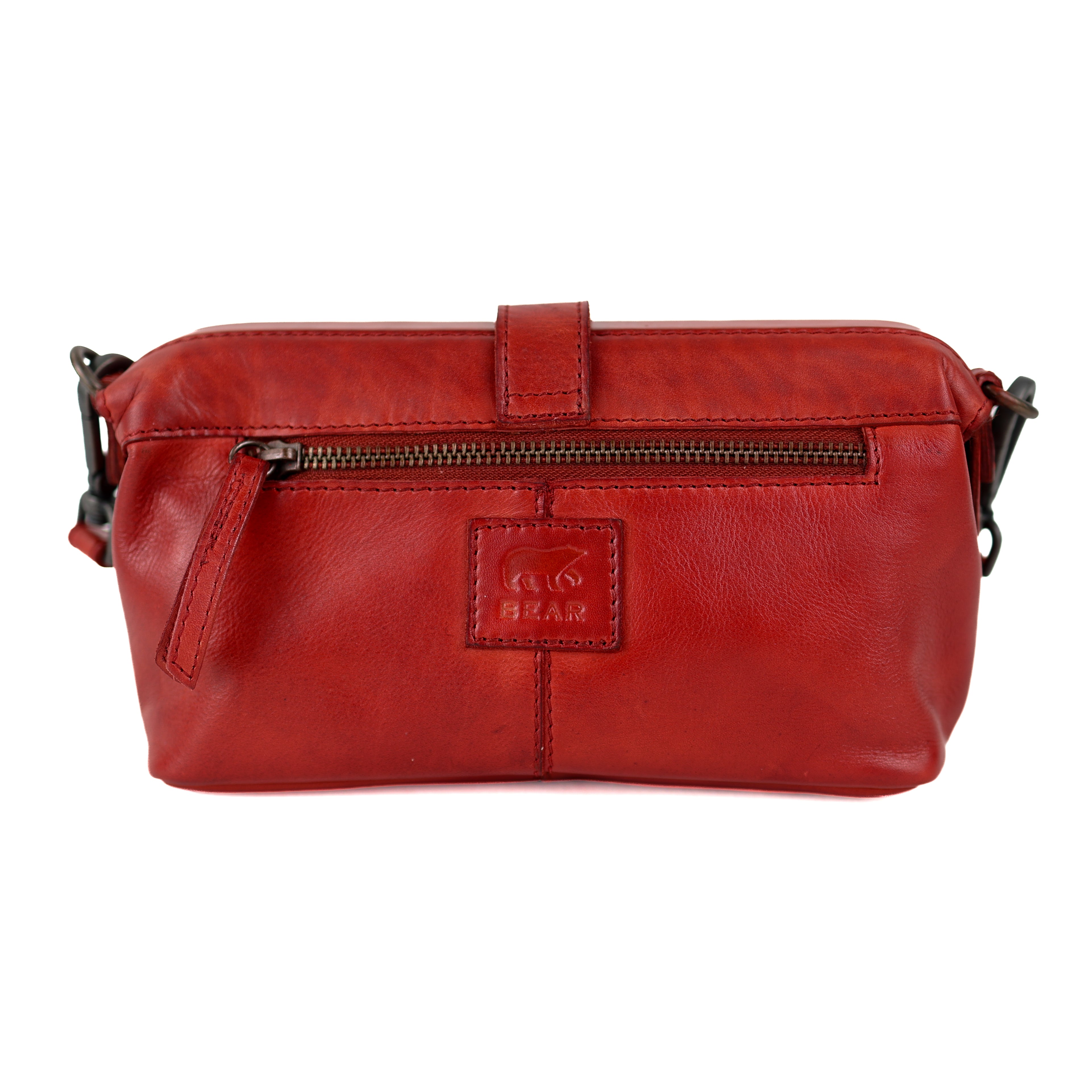 Clutch/dokterstasje 'Rio' rood