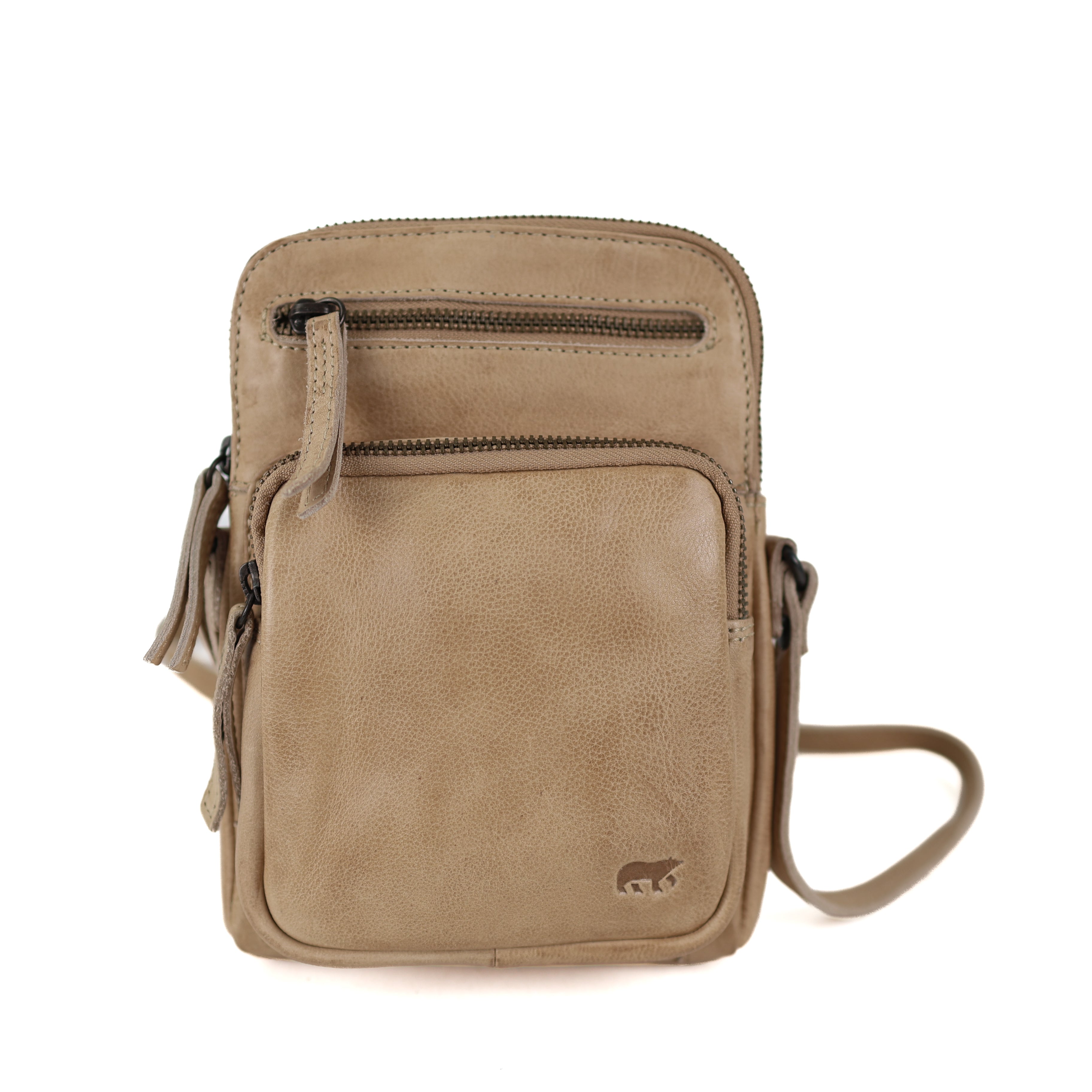 Kleine Umhängetasche 'Alexis' beige