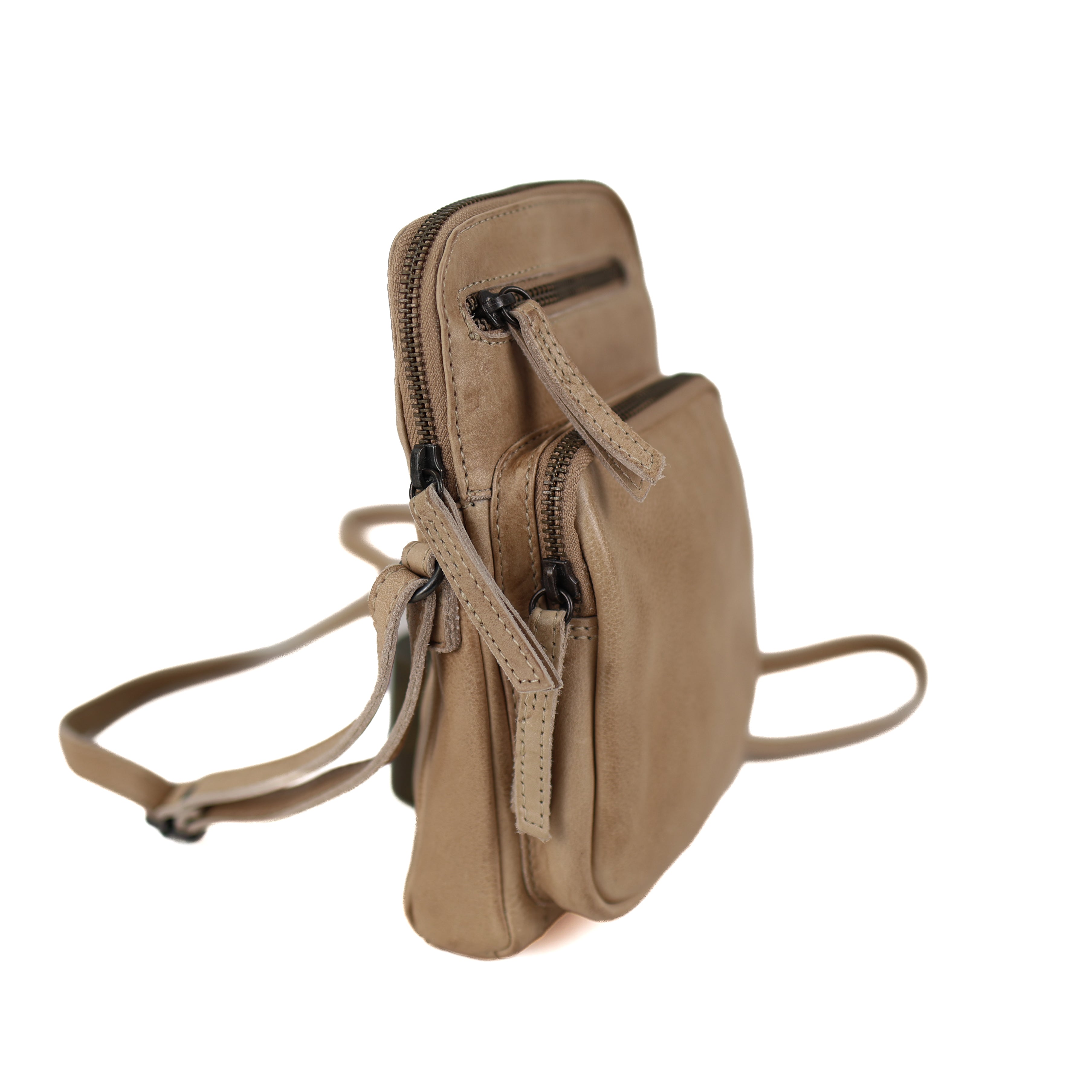 Kleine Umhängetasche 'Alexis' beige
