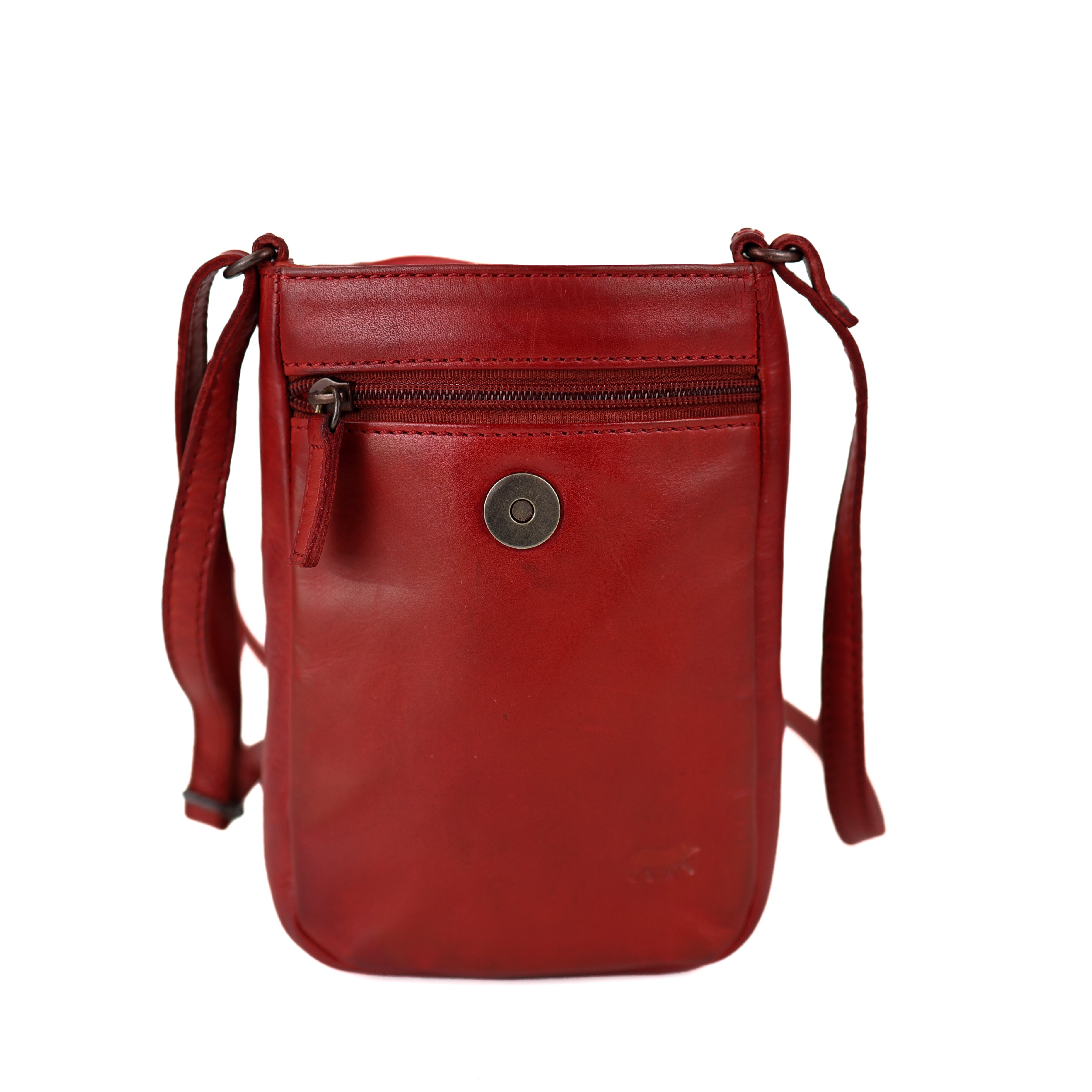 Telefoon-/schoudertasje 'Millie' rood