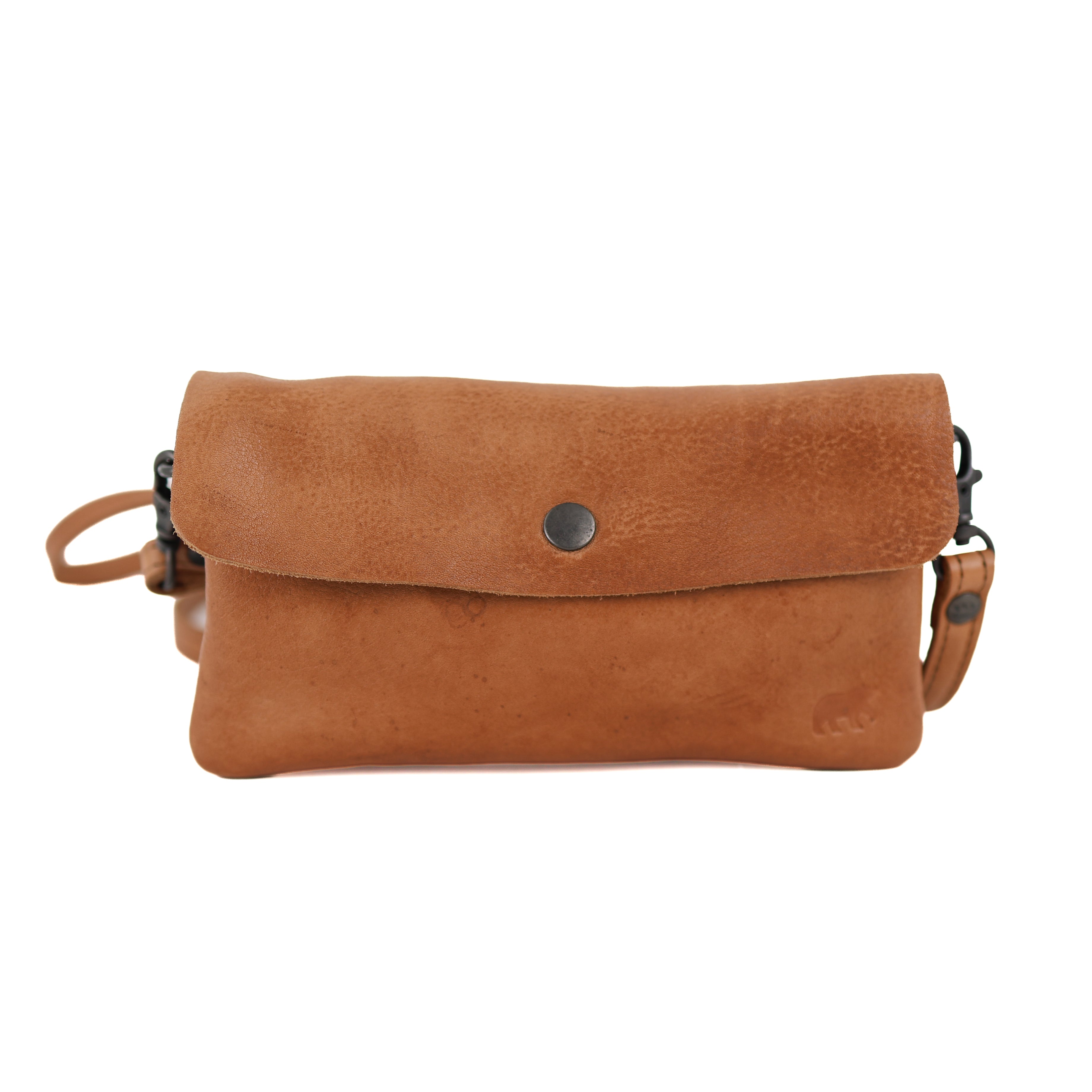Clutch/Mini-Umhängetasche 'Lydia' taupe