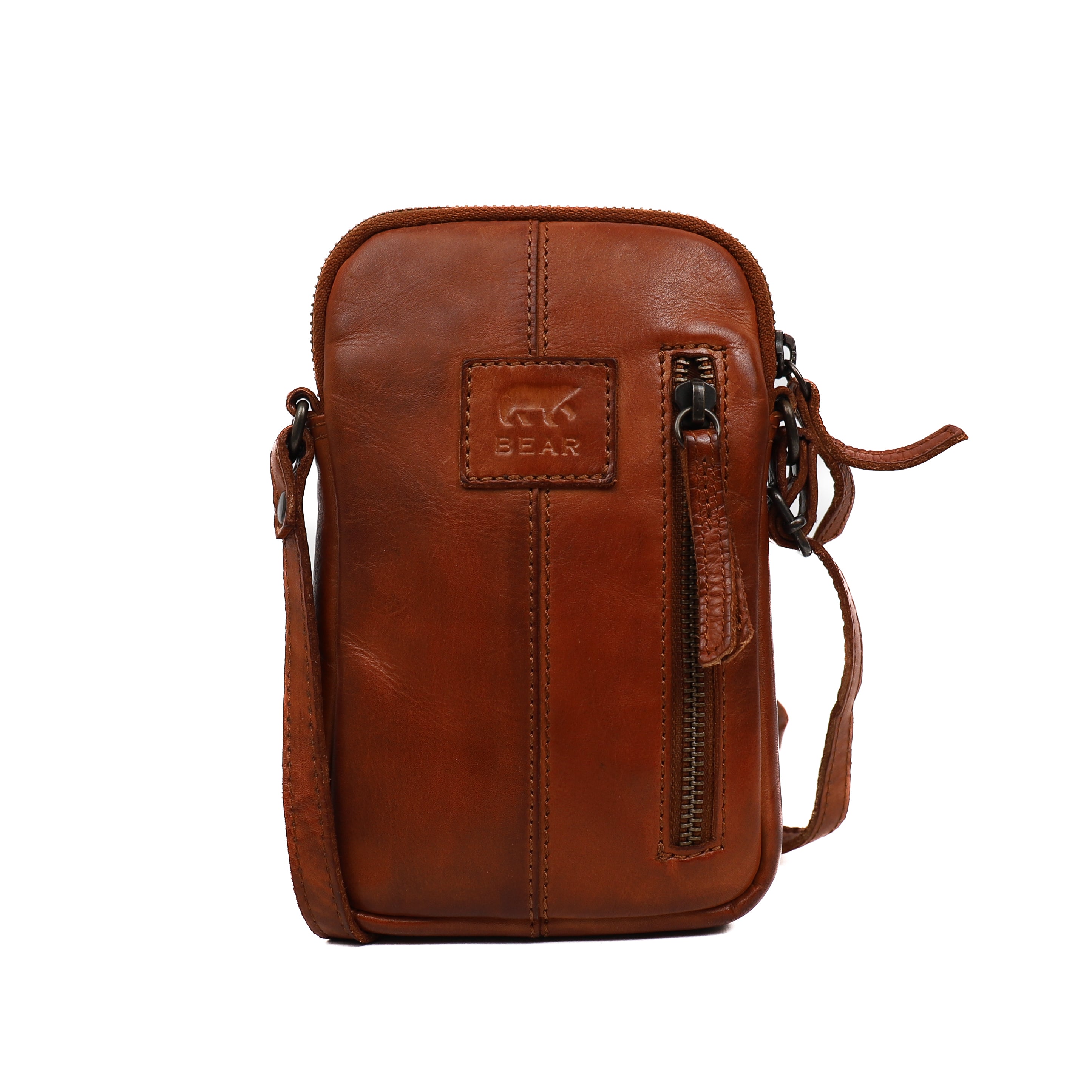 Handytasche 'Sev' Cognac