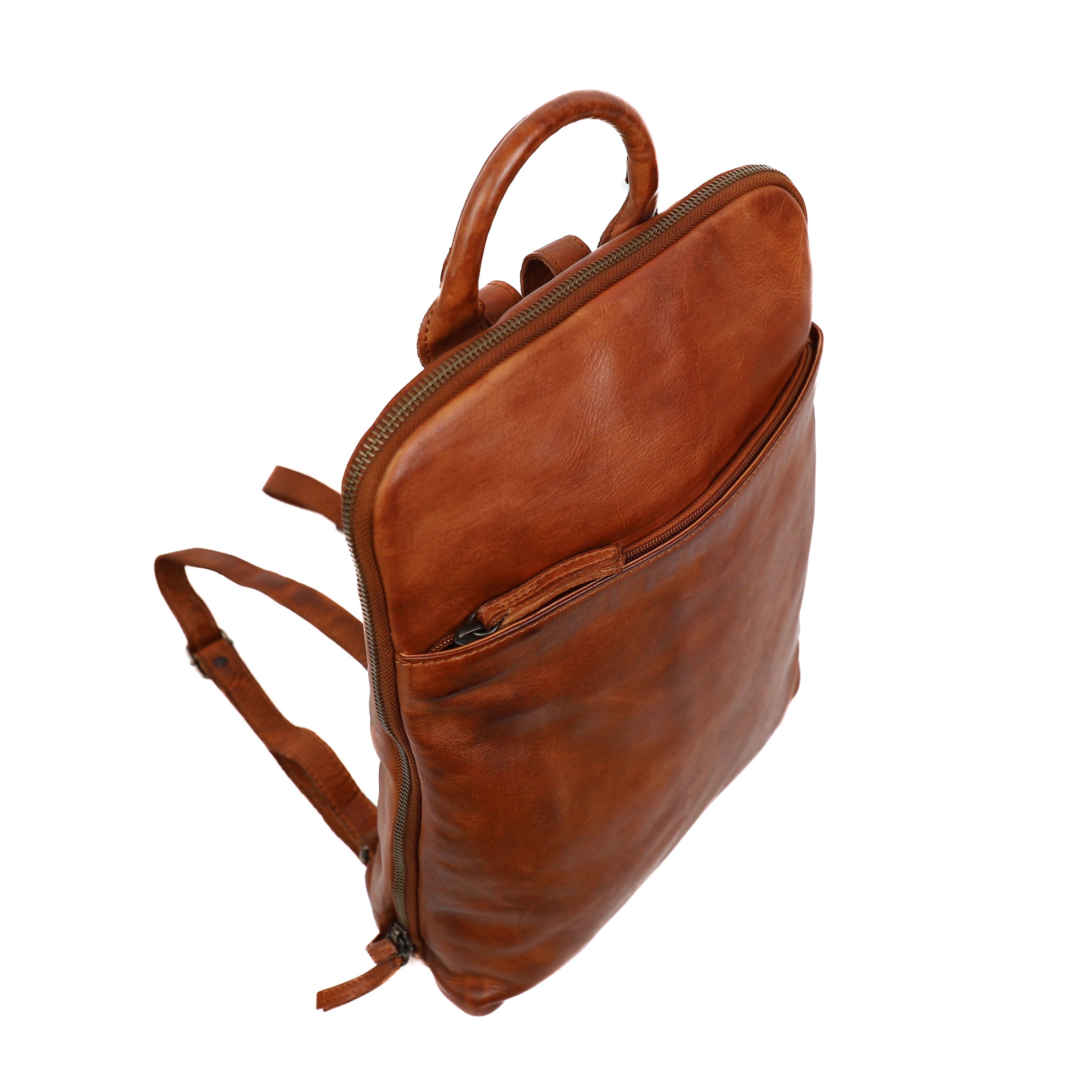 Rucksack 'Ivanka' Cognac - CL 40586