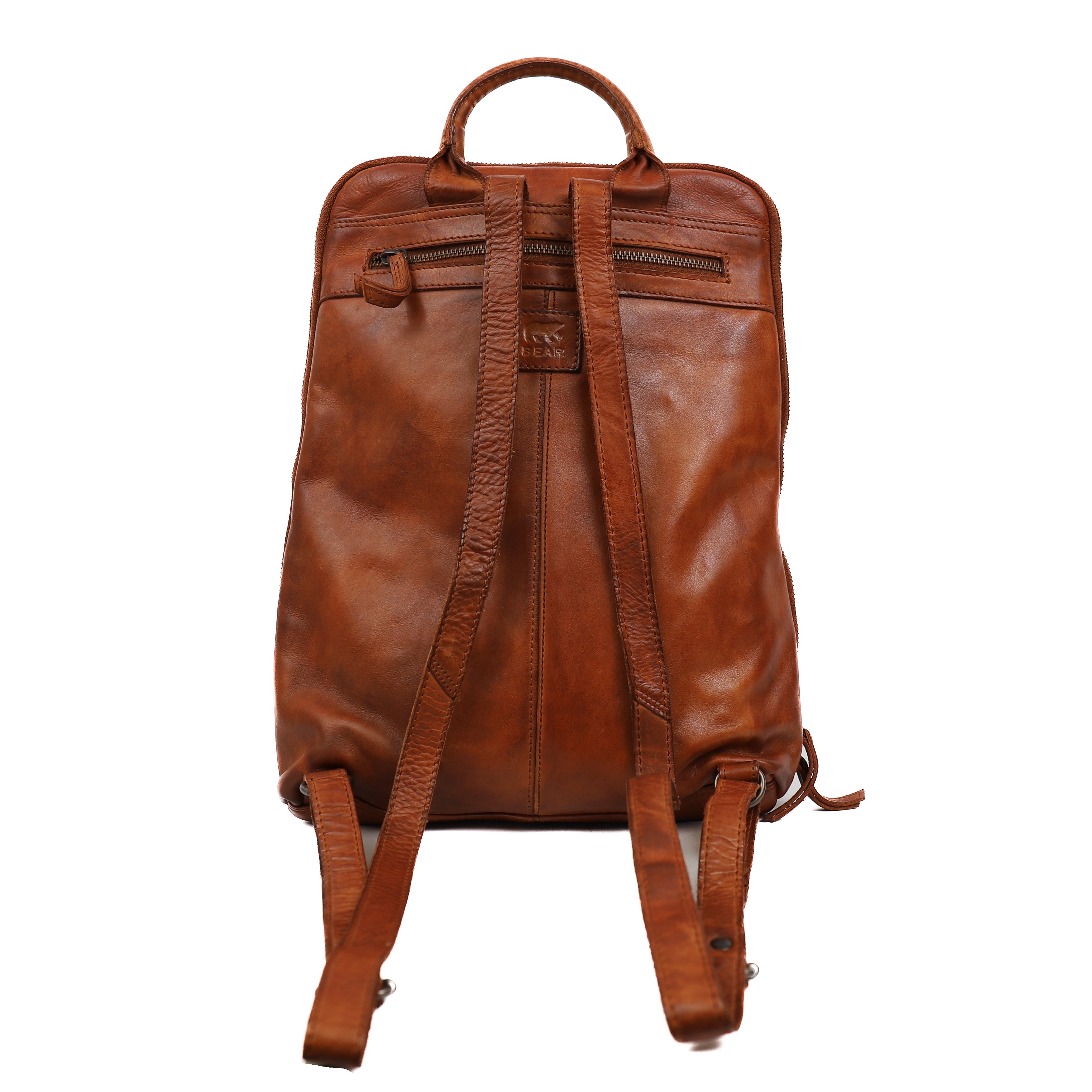 Rucksack 'Ivanka' Cognac - CL 40586