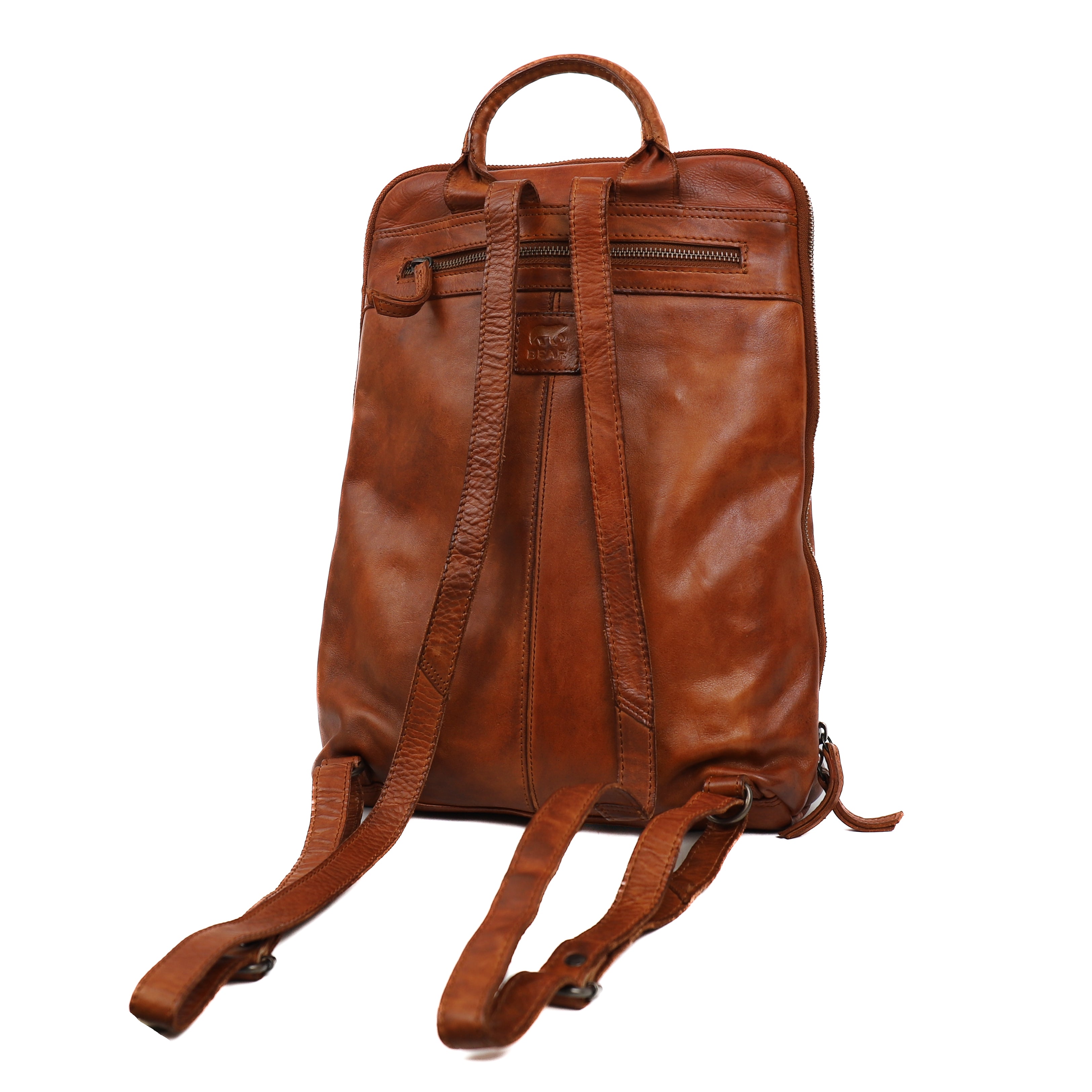 Rucksack 'Ivanka' Cognac - CL 40586