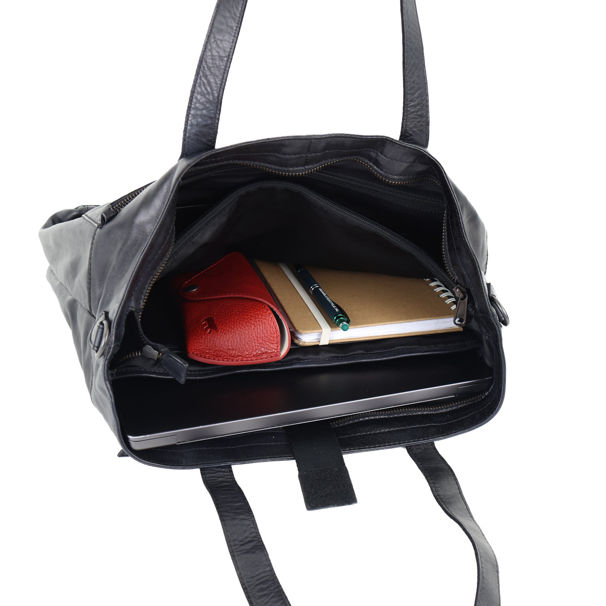 Laptoptasche/Shopper 'Emilia' schwarz