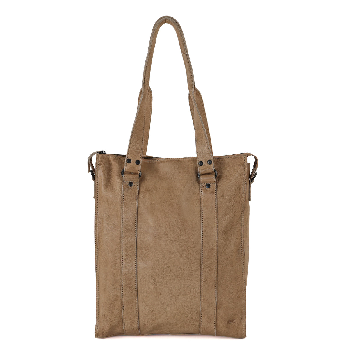 Hand-/Schultertasche mit Laptopfach – „Freya“ Beige