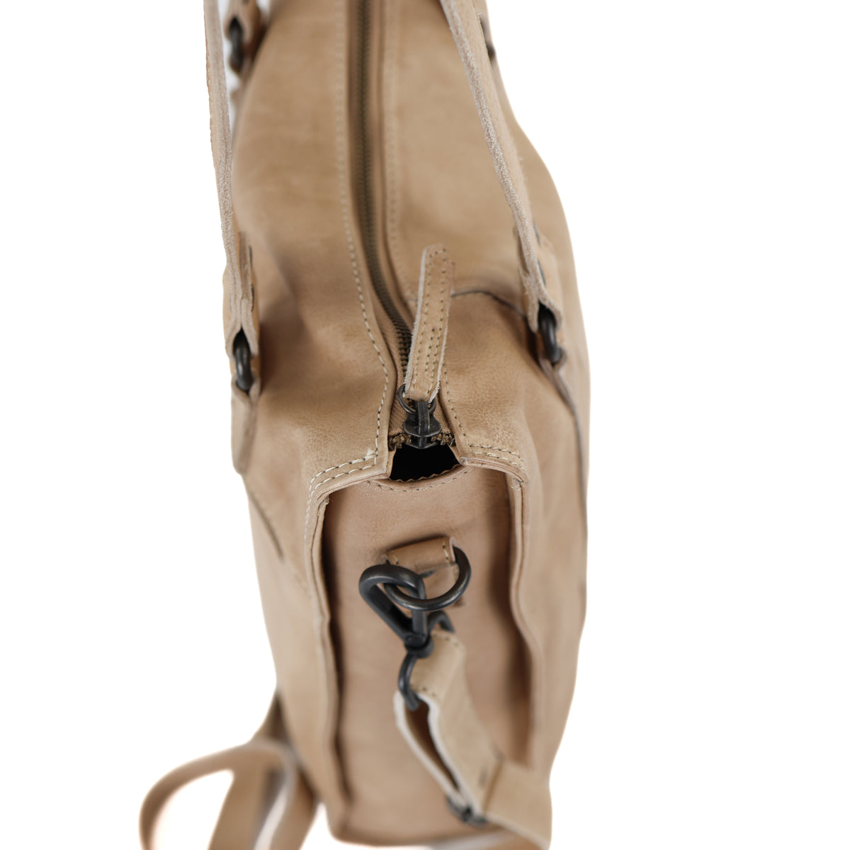Hand-/Schultertasche mit Laptopfach 15.6” „Freya“ beige