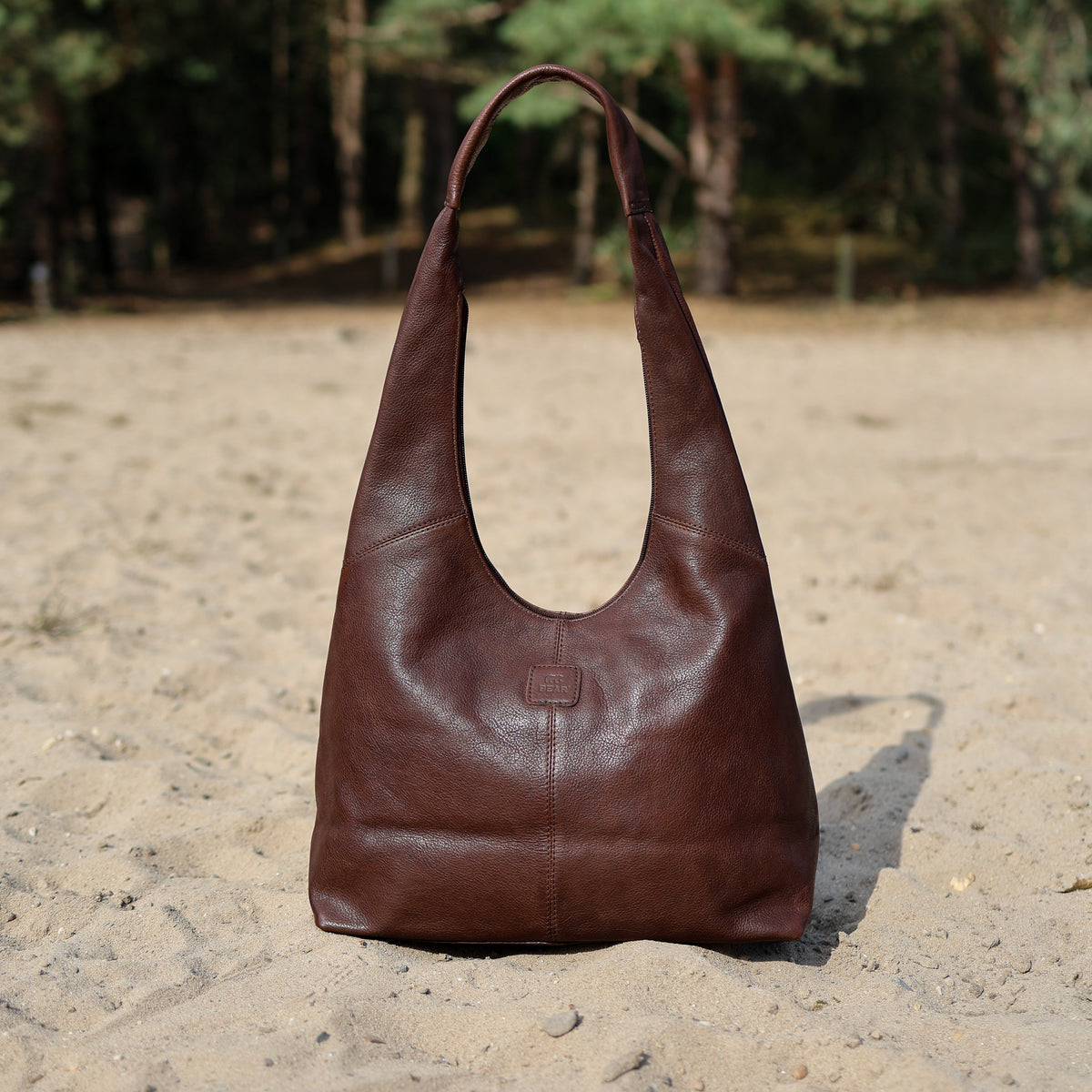 Shopper/Beuteltasche 'Pauline' Cognac