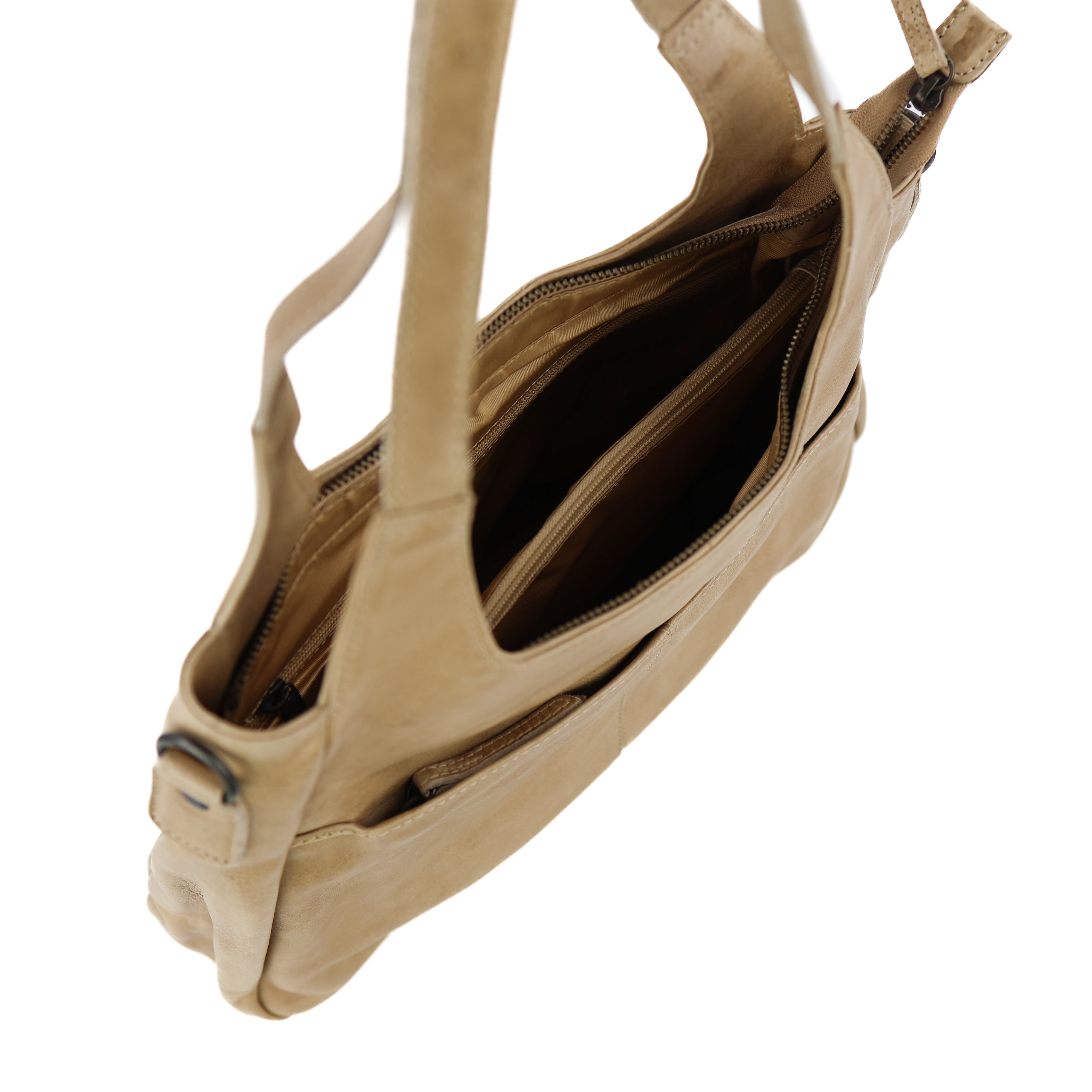 Hand-/Umhängetasche 'Els' Beige