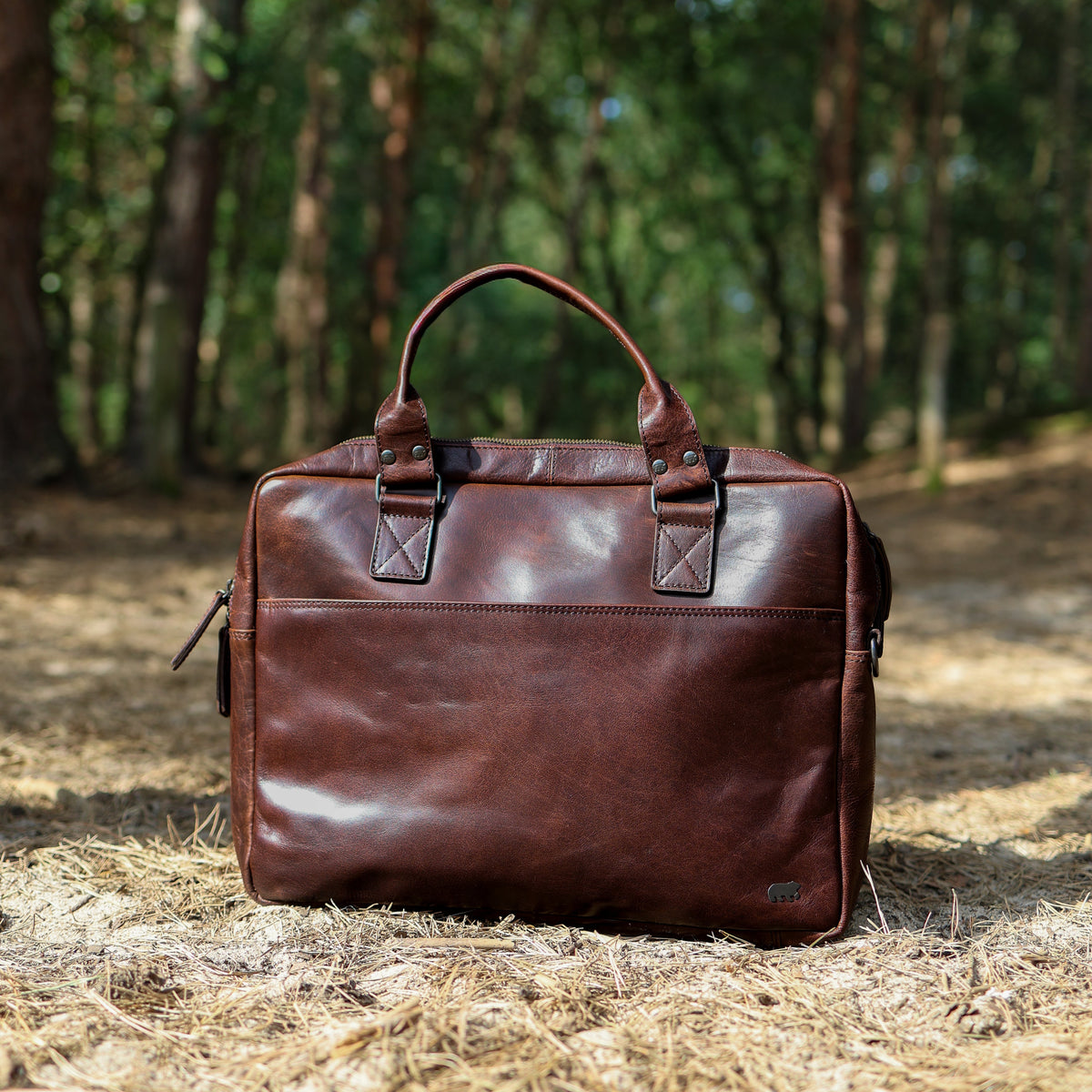 Laptoptasche 15,6” 'Leandro' Andorra dunkelbraun