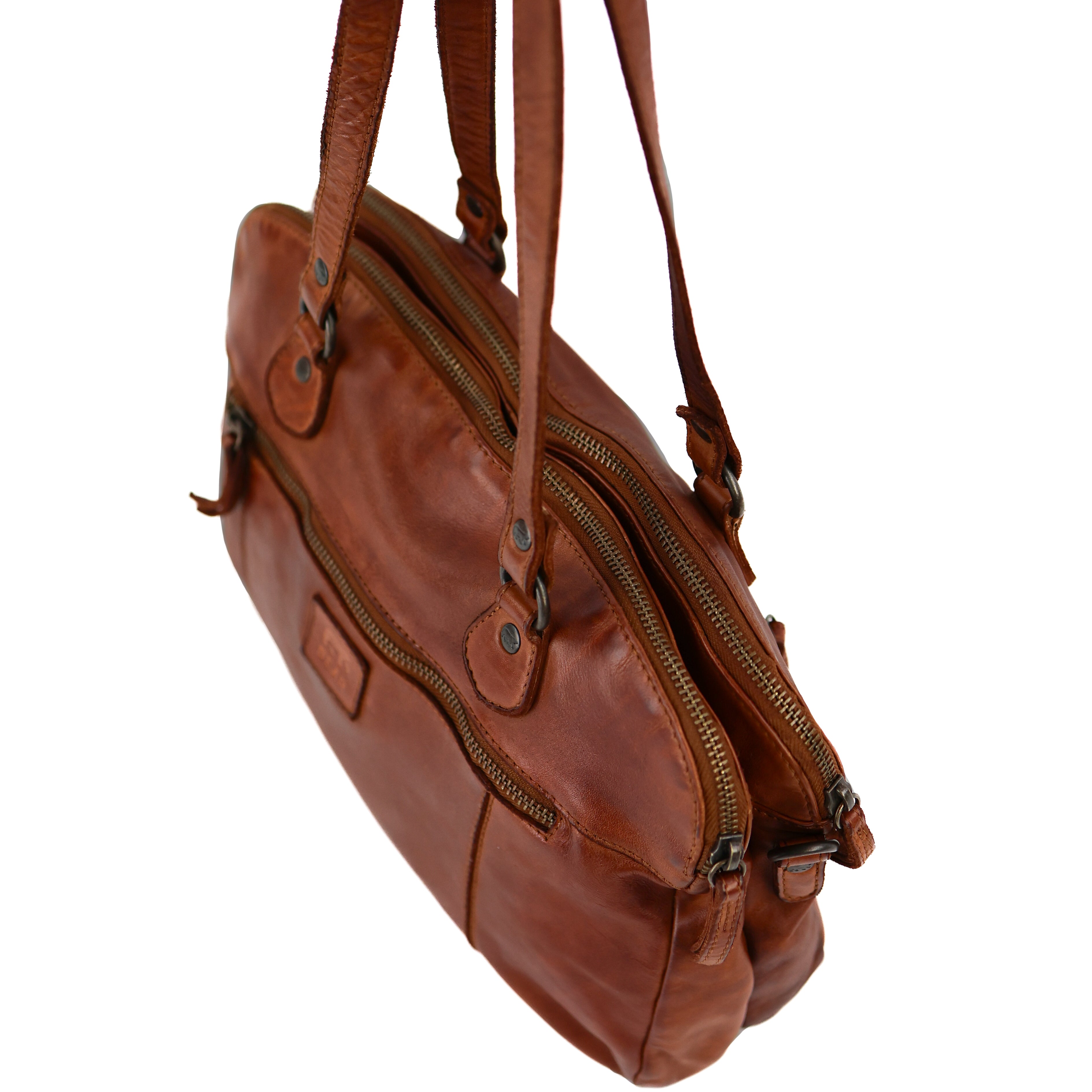 Hand-/Umhängetasche 'Lieke' Cognac - CL 40085