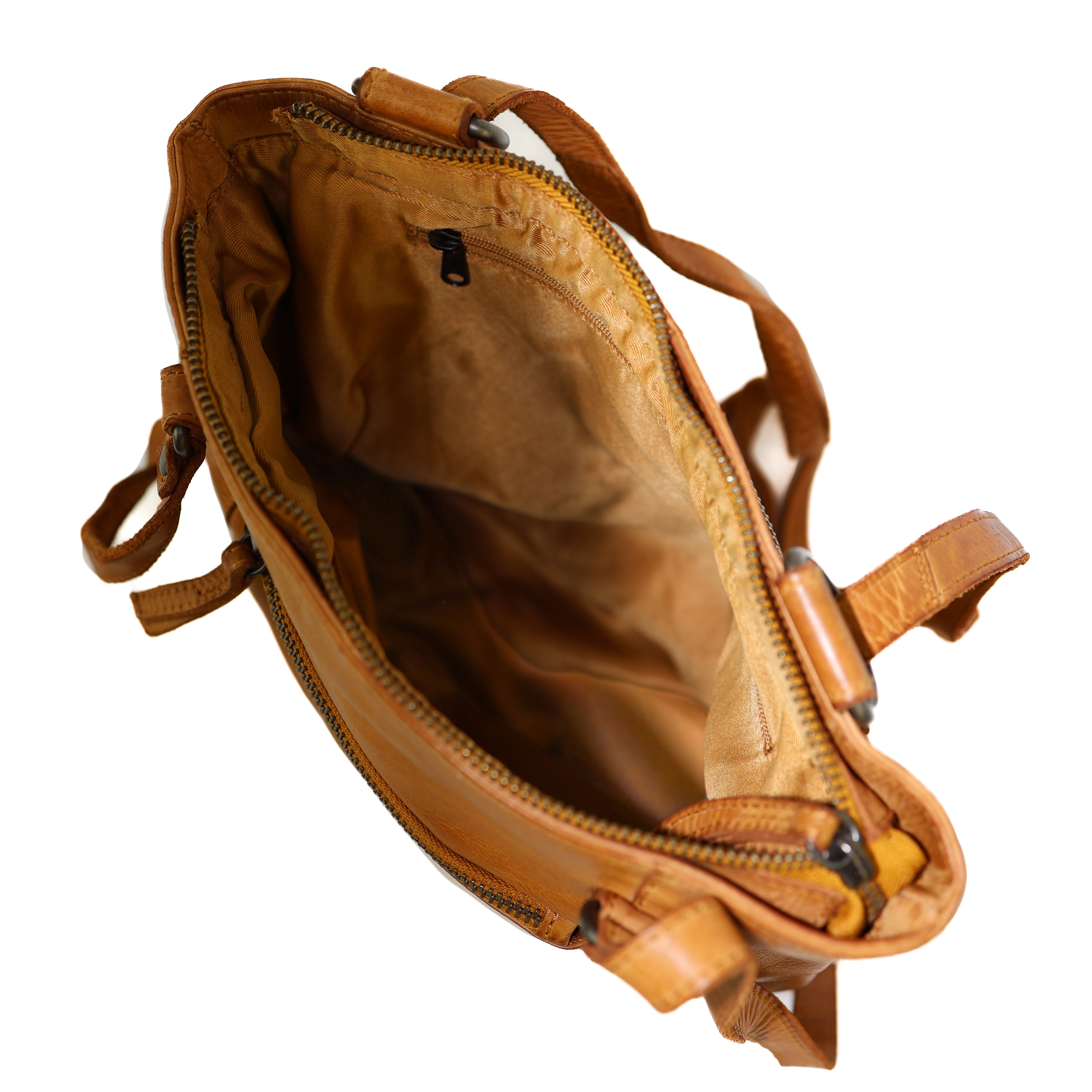 Rucksack/Umhängetasche 'Sandy' Ockergelb