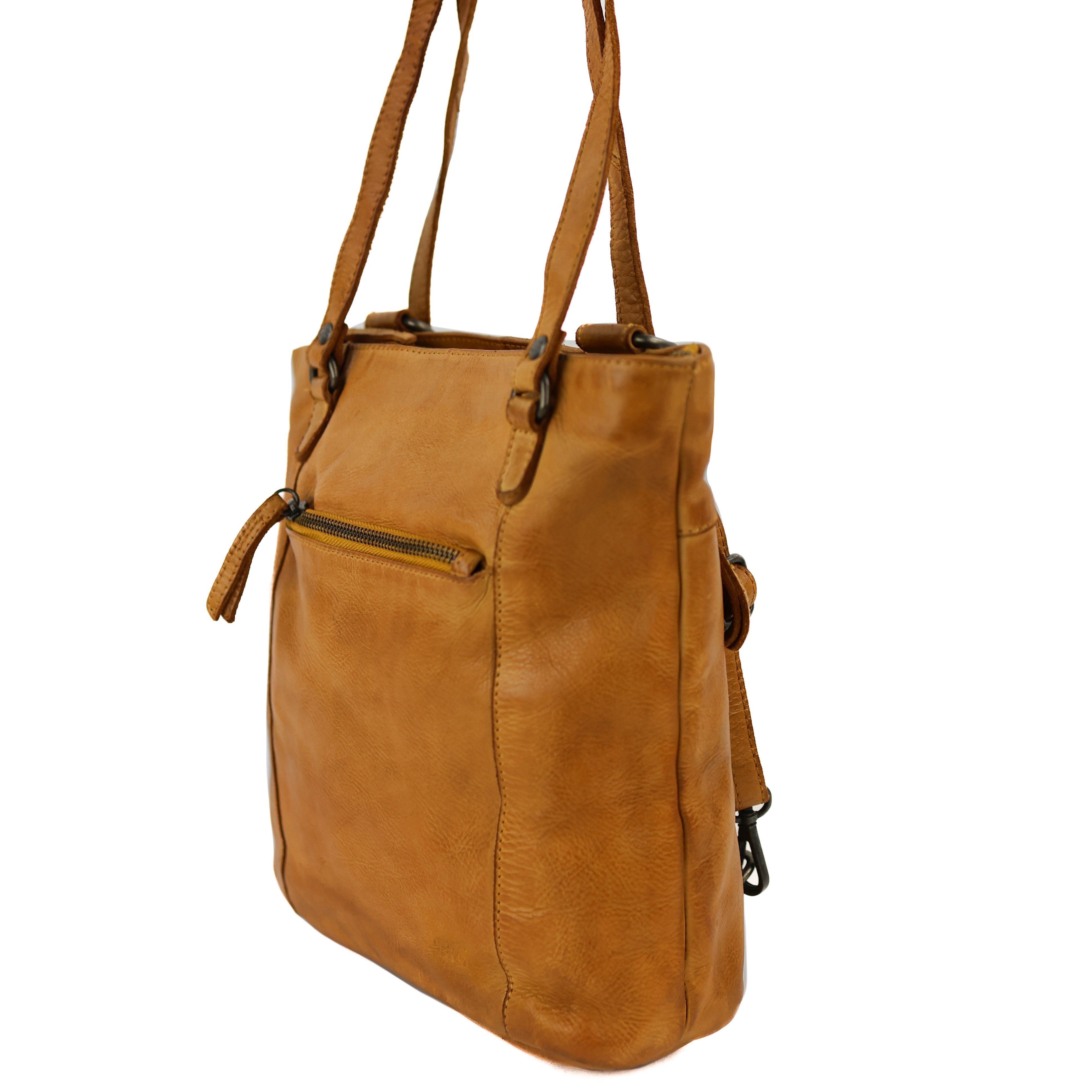 Rucksack/Umhängetasche 'Sandy' Ockergelb