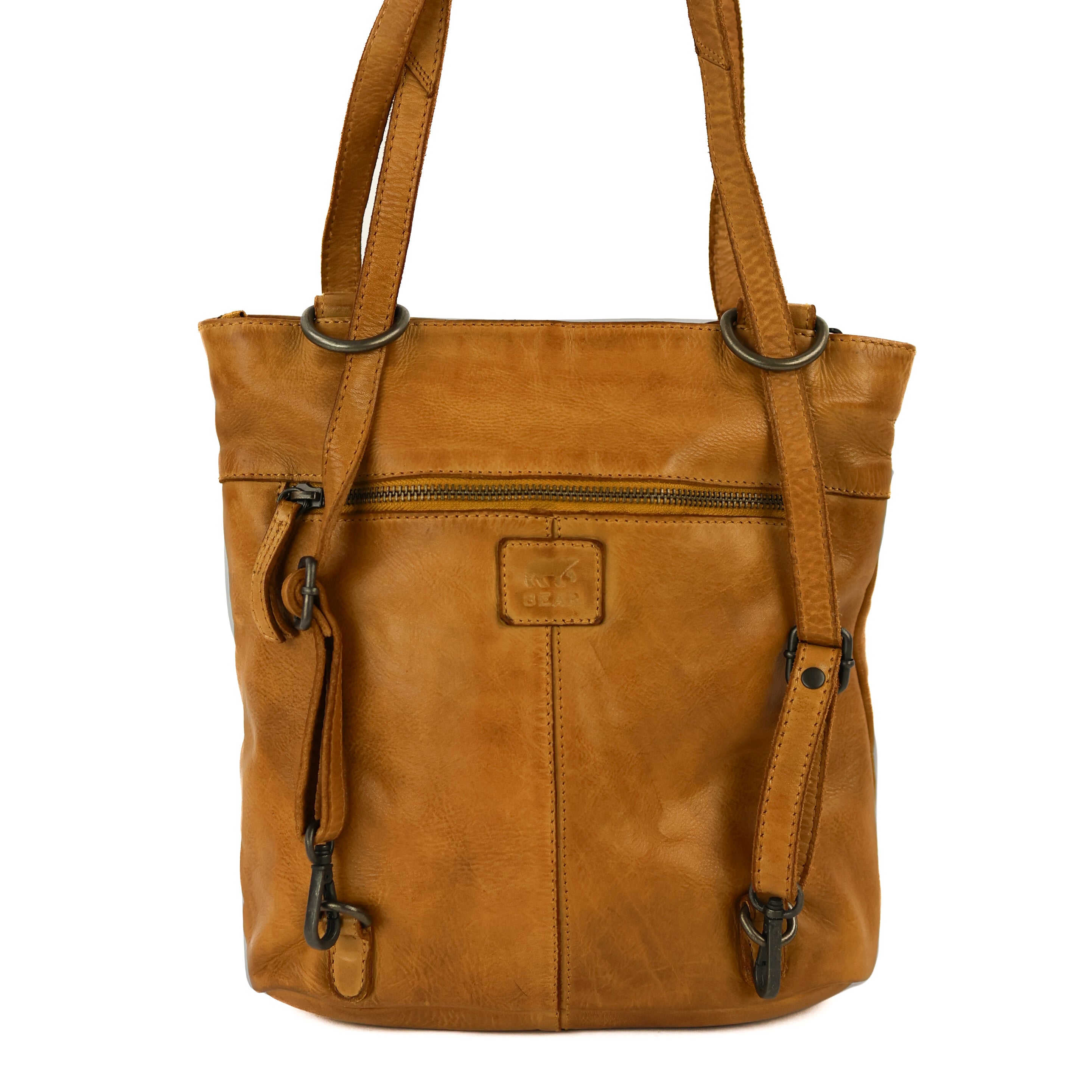 Rucksack/Umhängetasche 'Sandy' Ockergelb