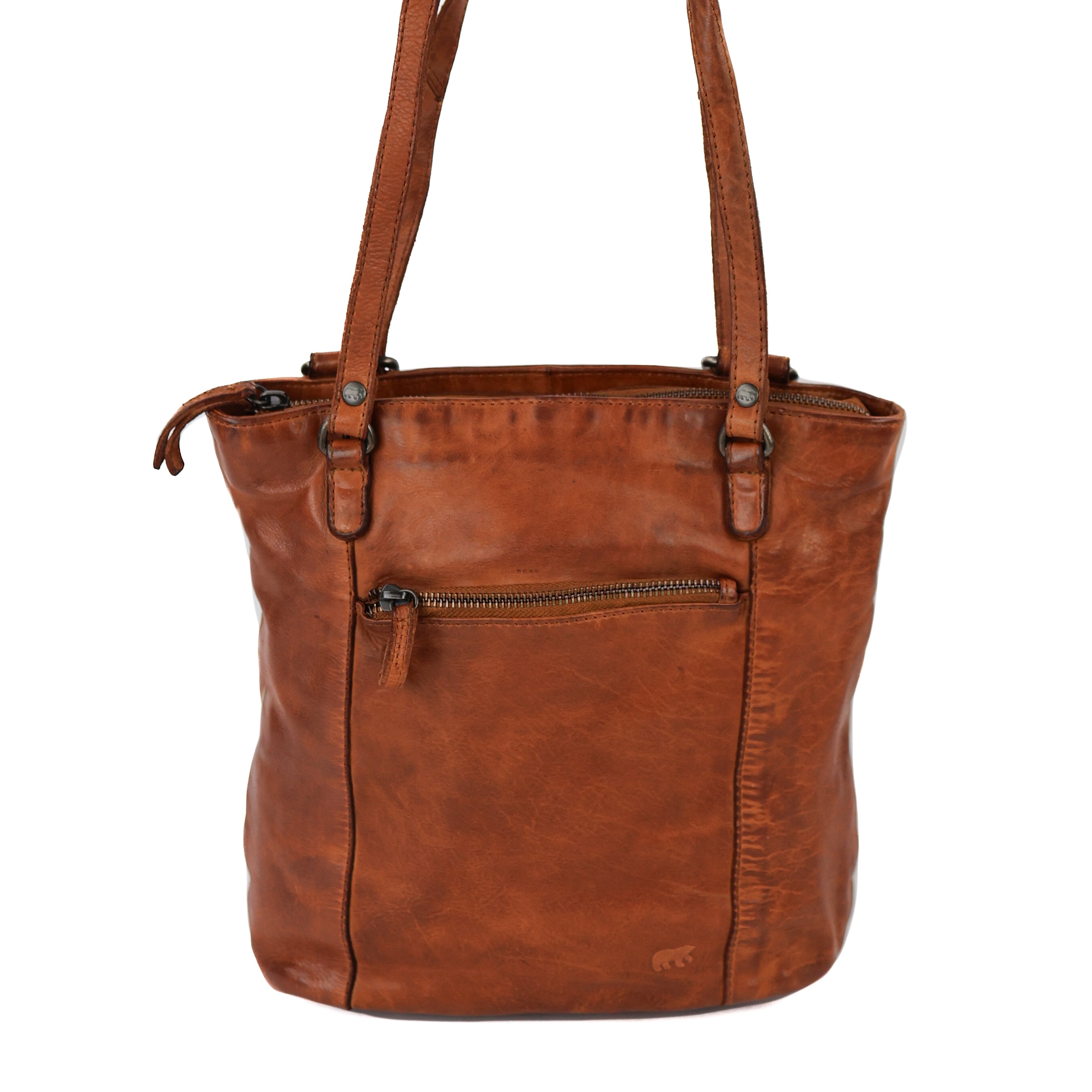 Rucksack/Umhängetasche 'Sandy' Cognac