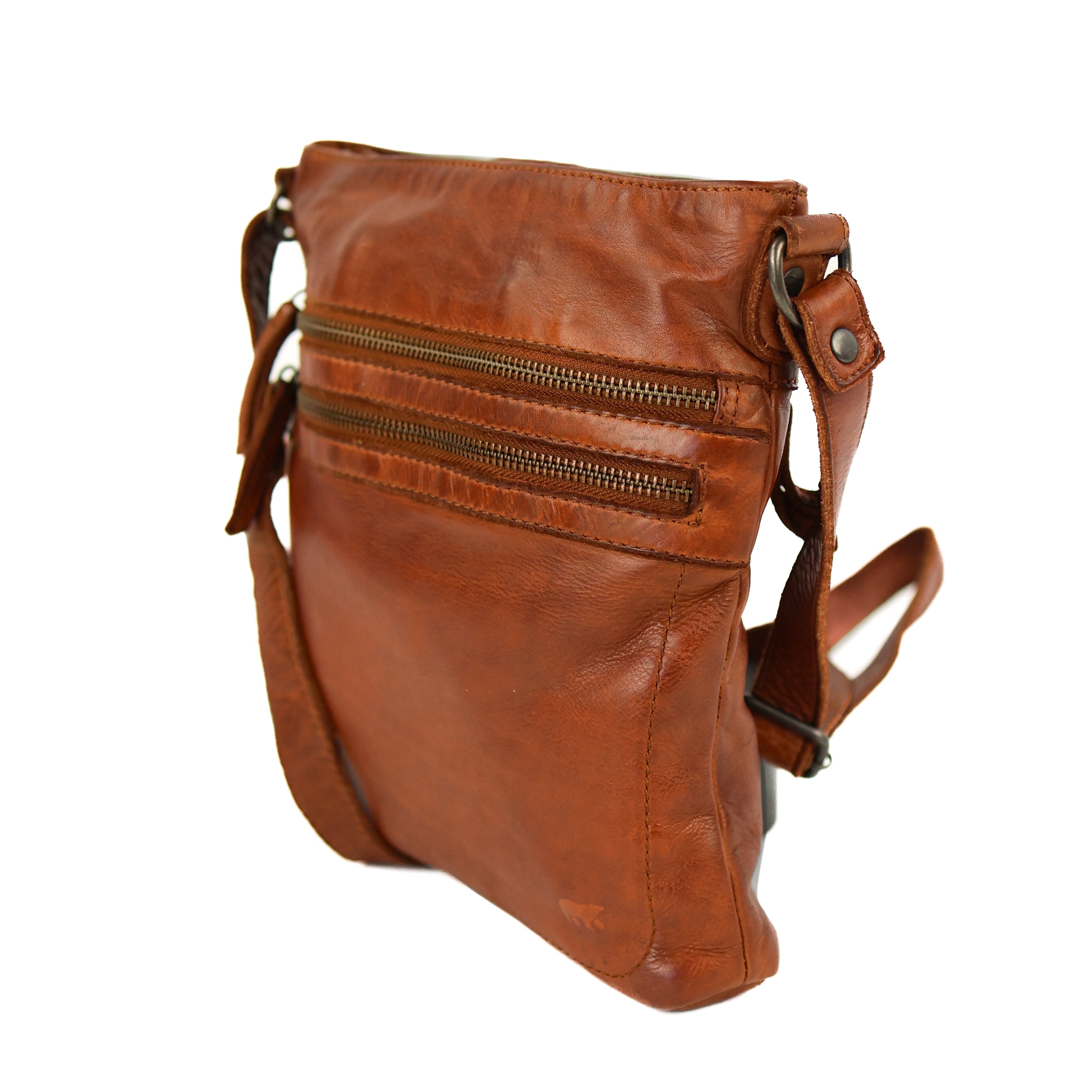 Umhängetasche 'Luna' cognac - CL 40524
