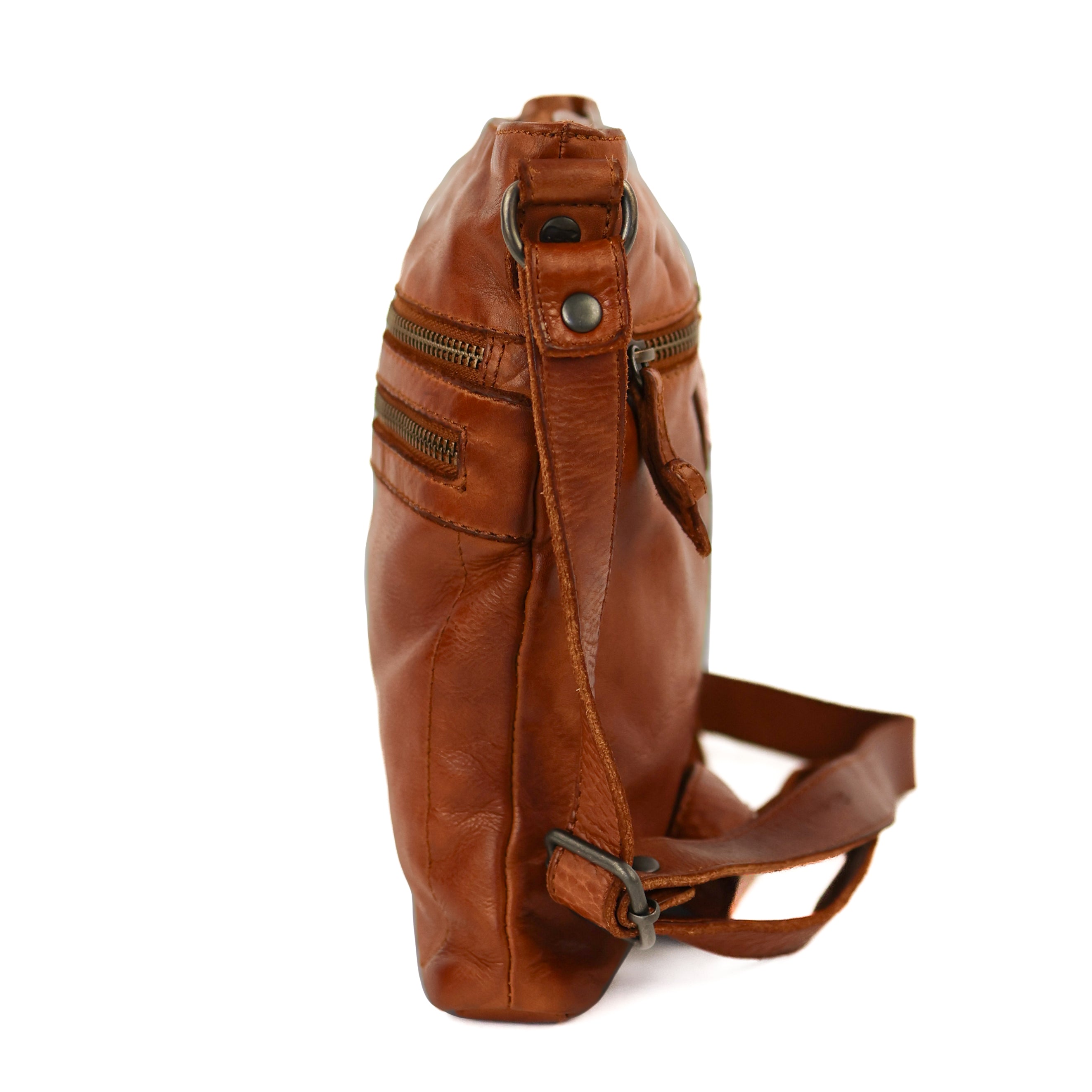 Umhängetasche 'Luna' cognac - CL 40524