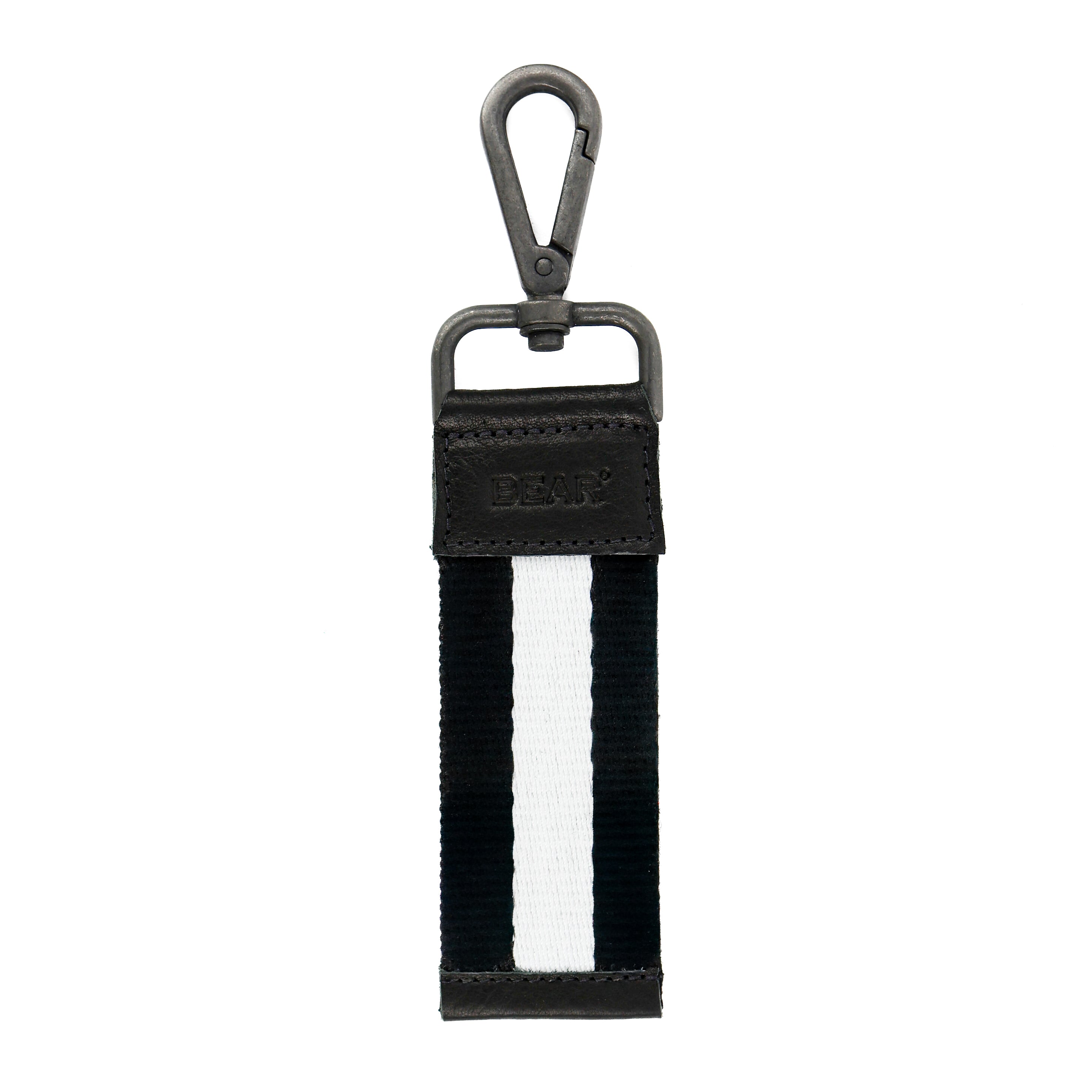 Personalisierbarer Schlüsselanhänger Schwarz