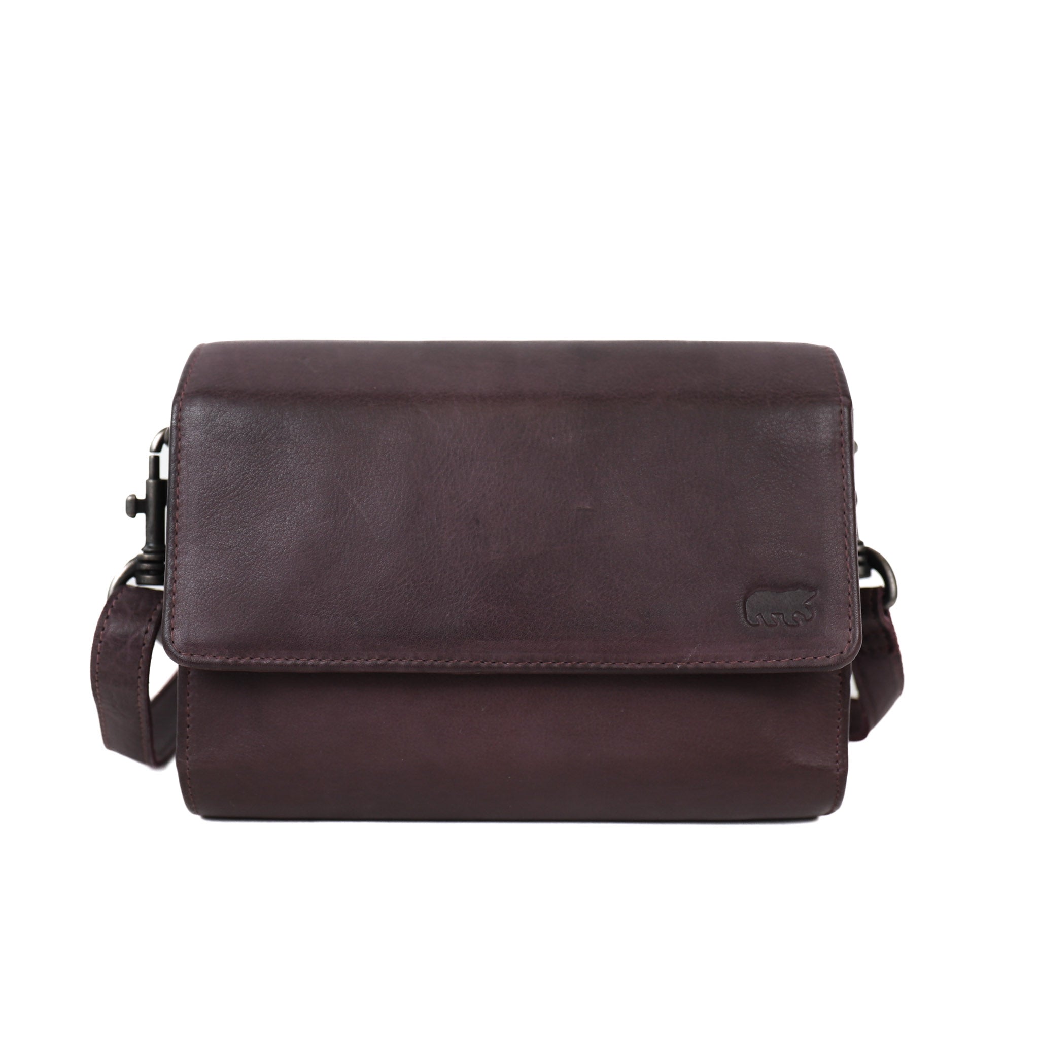 Clutch/Umhängetasche 'Elly' Plum