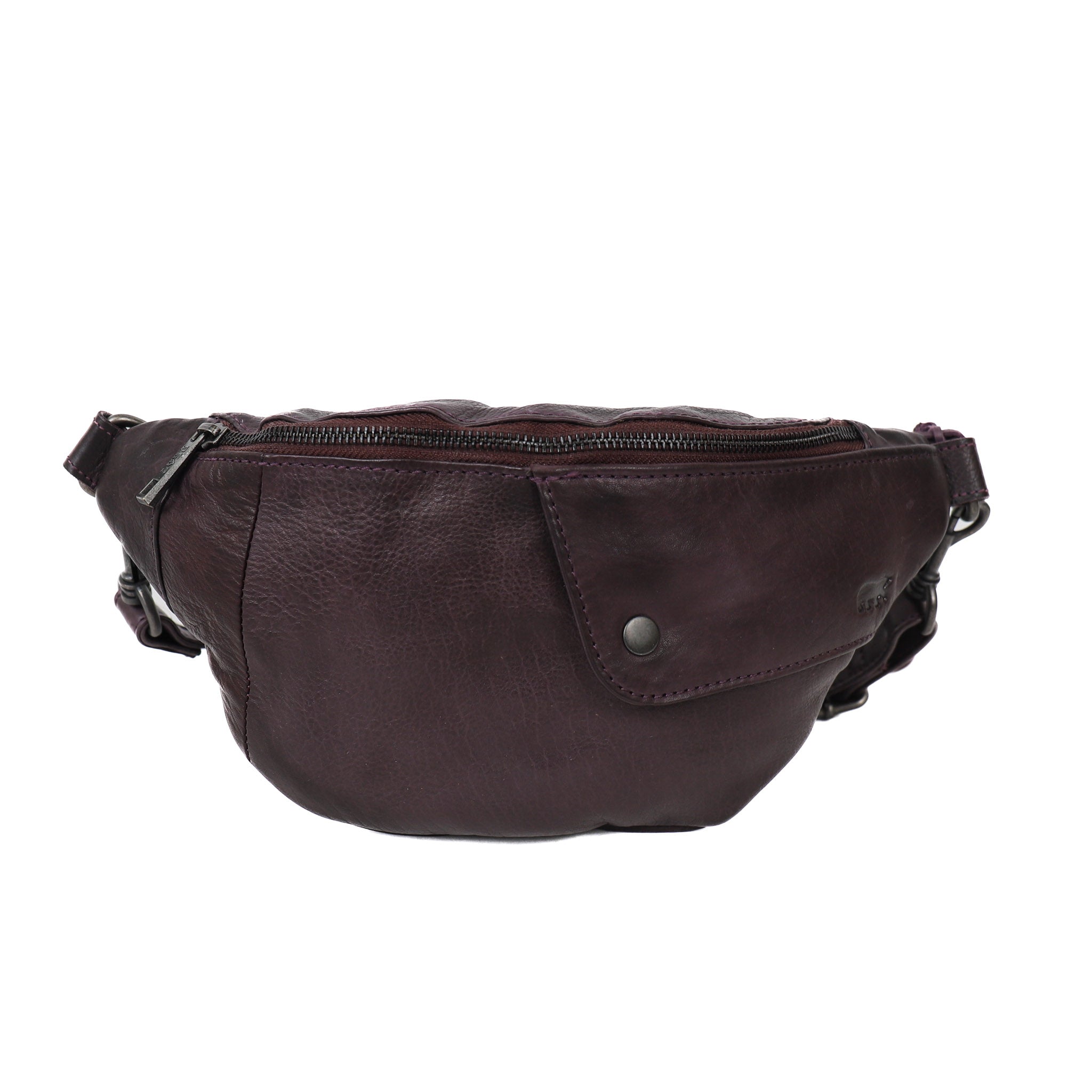 Gürteltasche 'Matt' Plum