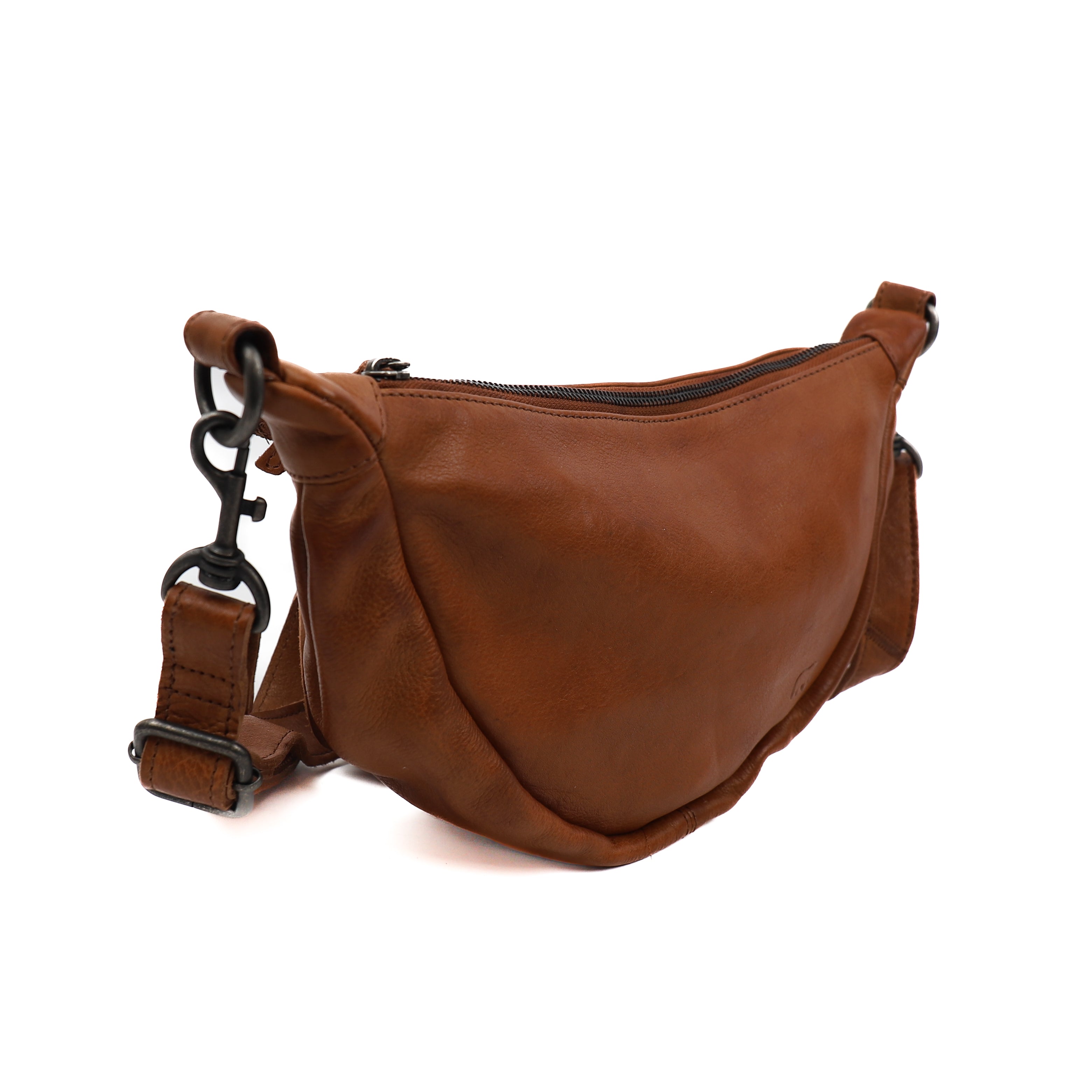 Crossbody Tasche 'Toon' Cognac