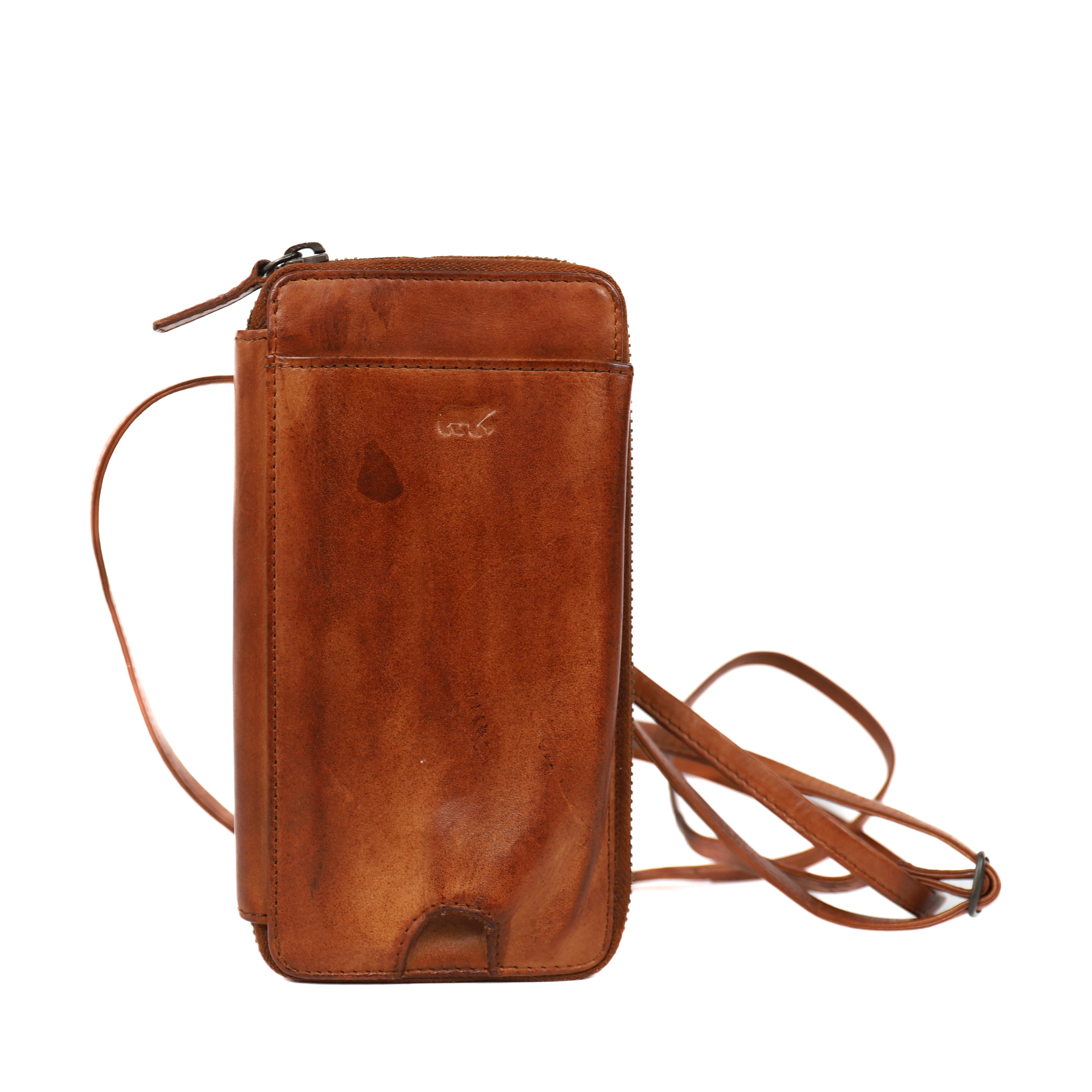 2. Chance: Handytasche 'Anniek' Cognac