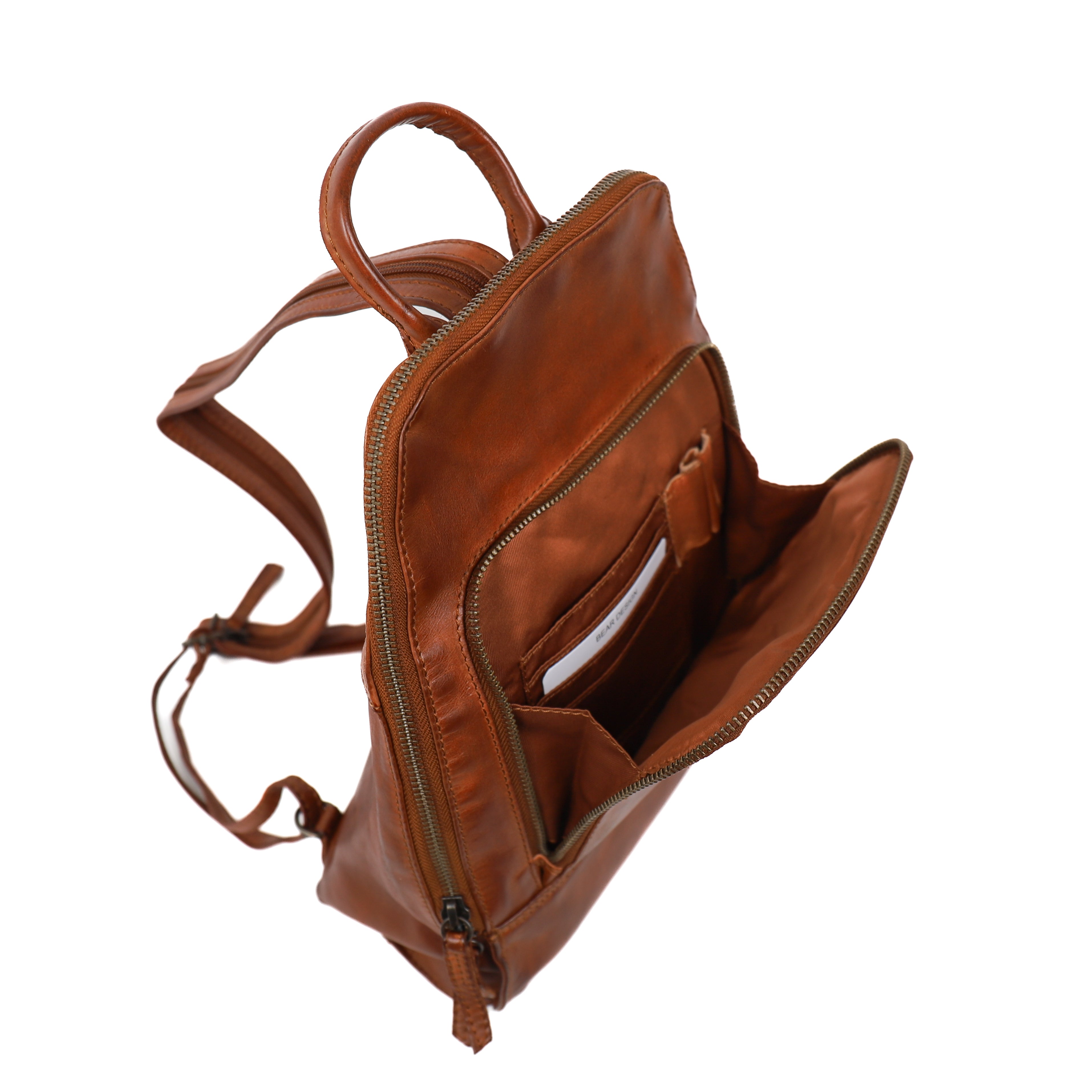 Rucksack 'Lotte' Cognac