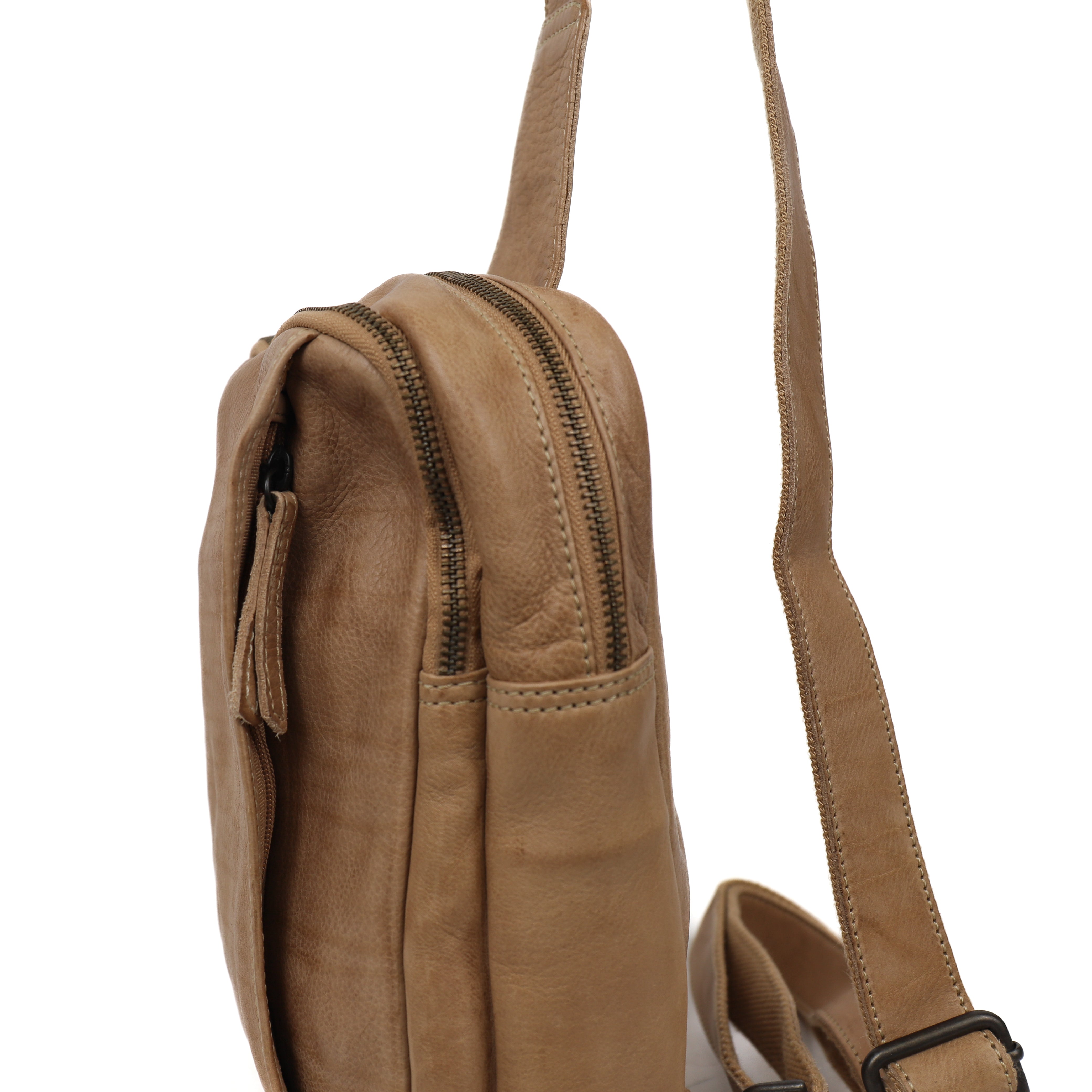 Crossbody Tasche 'Stefan' Beige