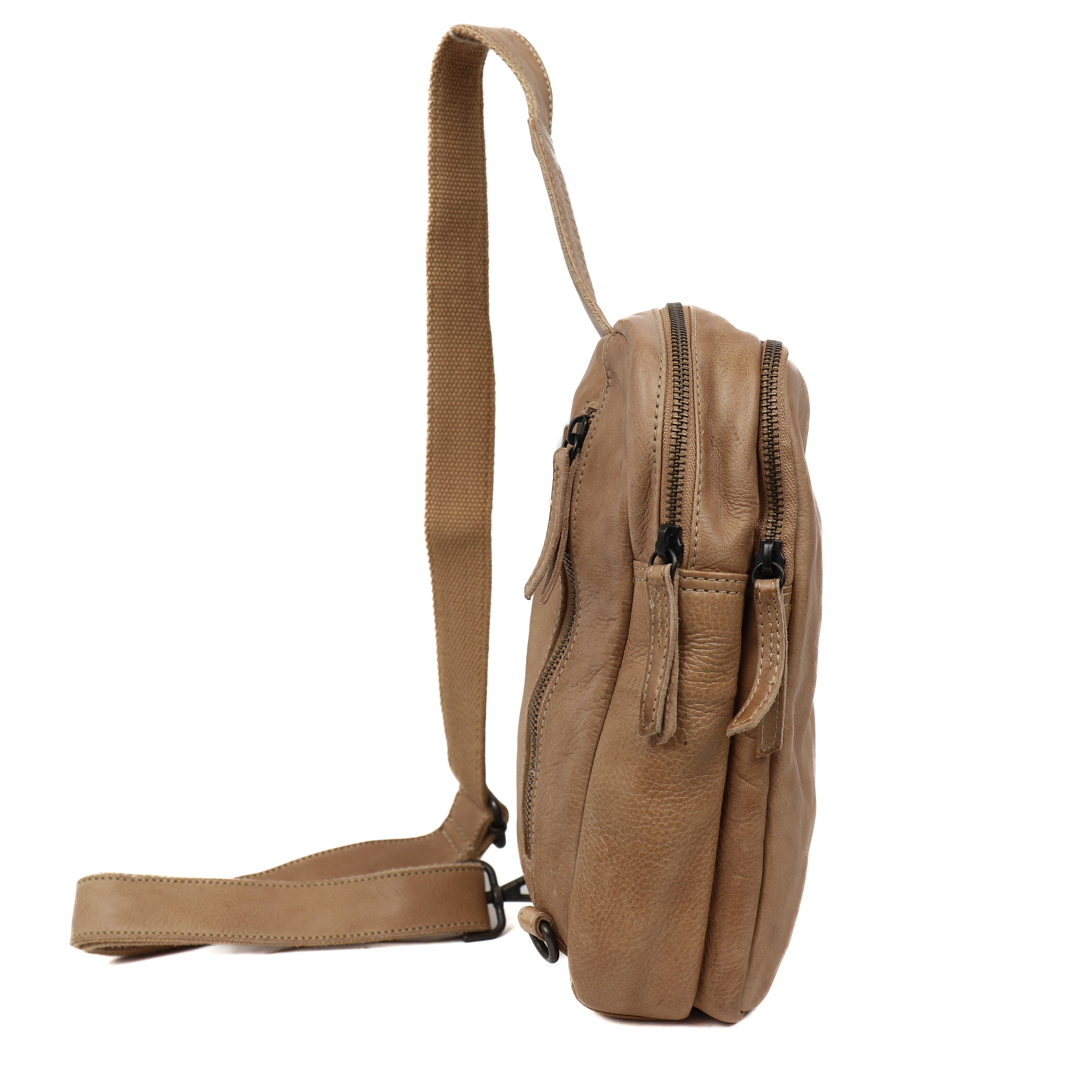 Crossbody Tasche 'Stefan' Beige