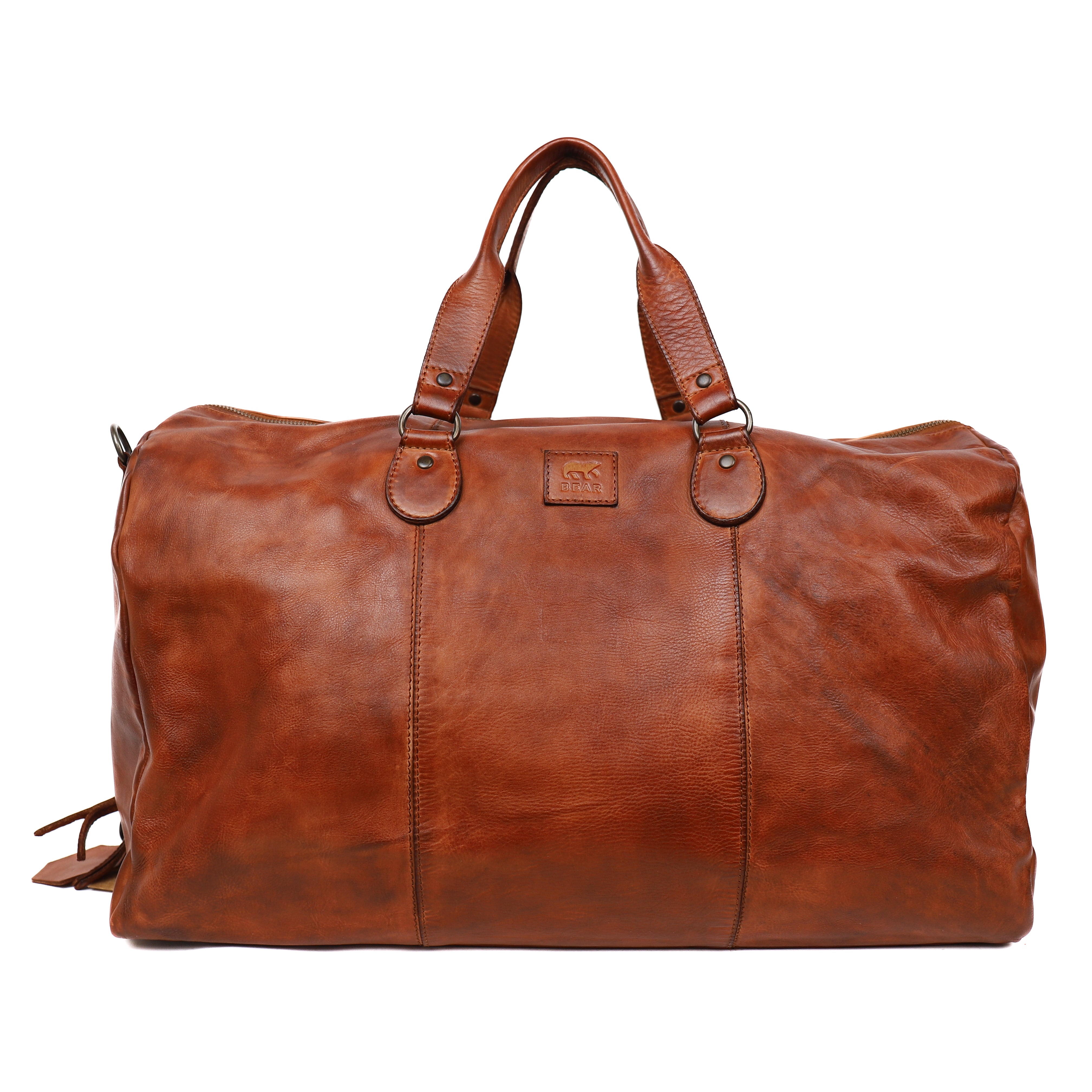 Wochenendtasche 'Lucien' Cognac