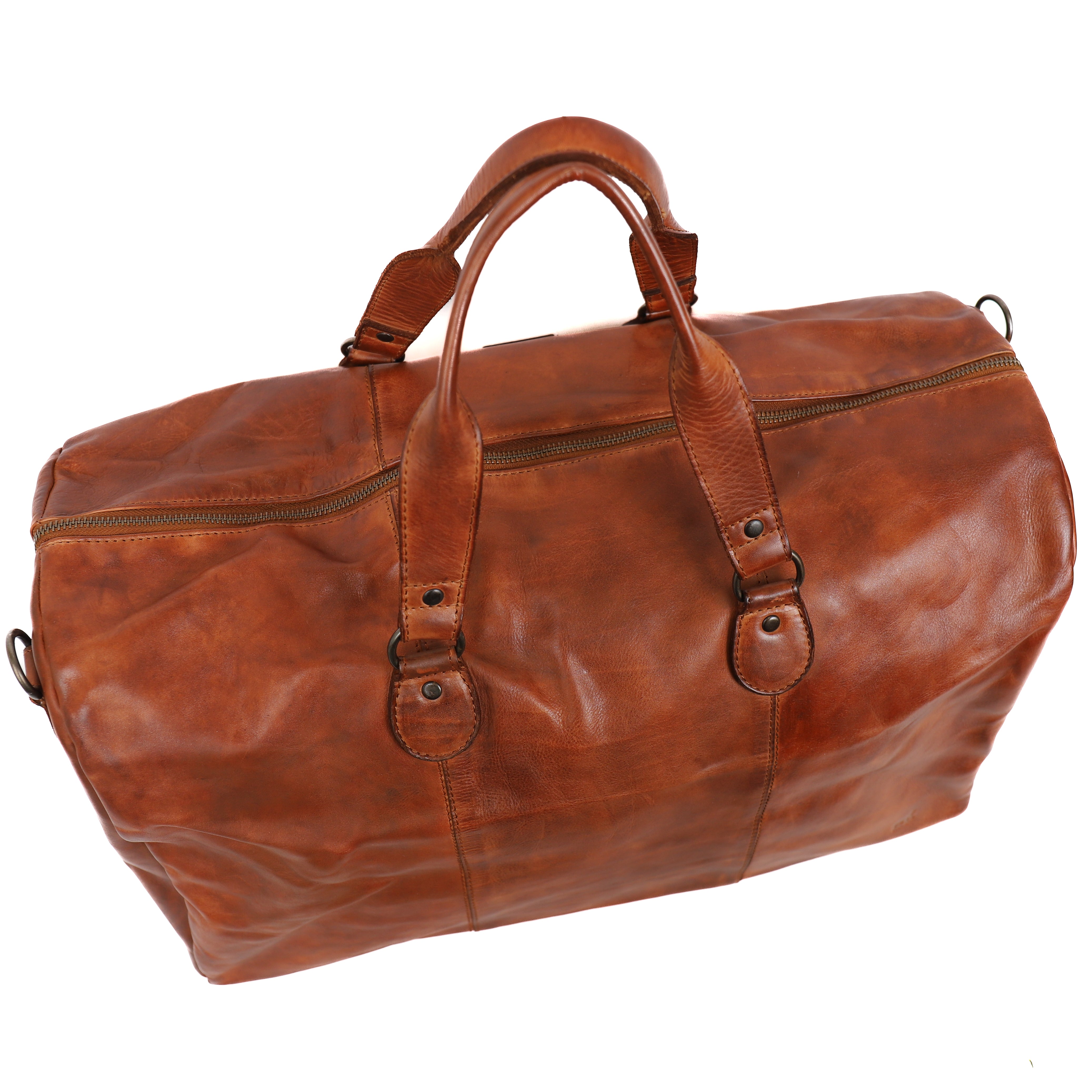 Wochenendtasche 'Lucien' Cognac