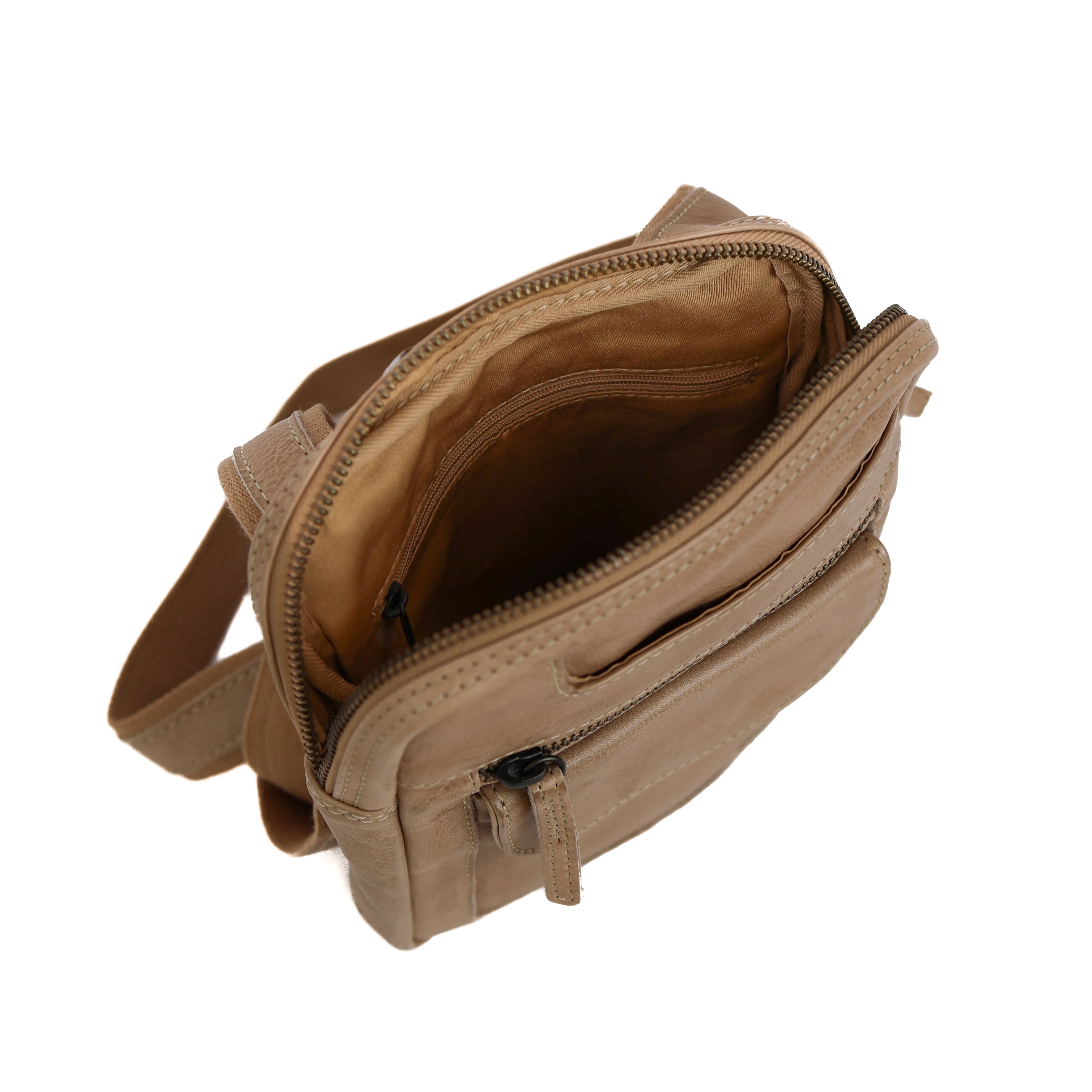 Crossbody Tasche 'Sasha' Beige