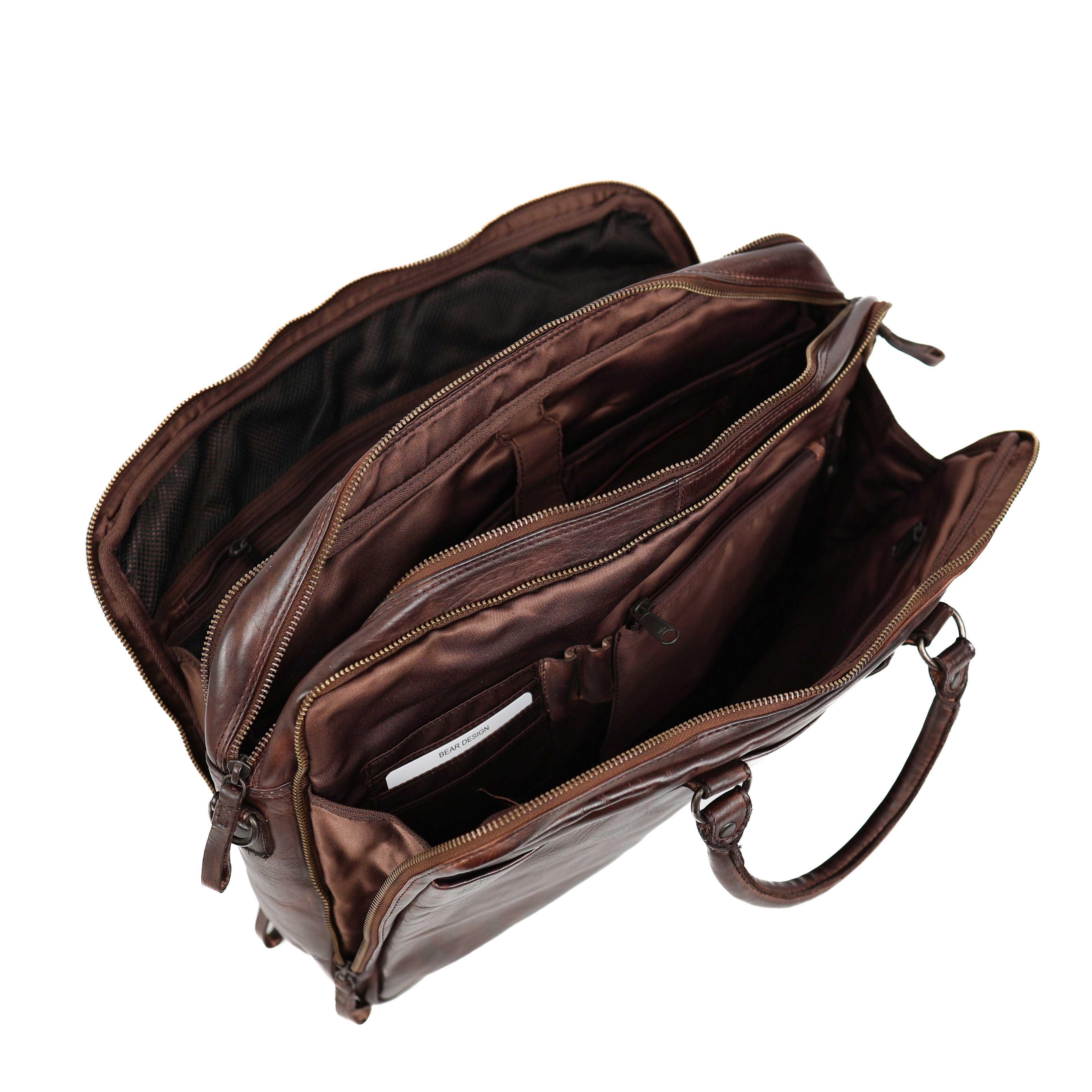 Laptop Tasche 'Silke' Dunkelbraun