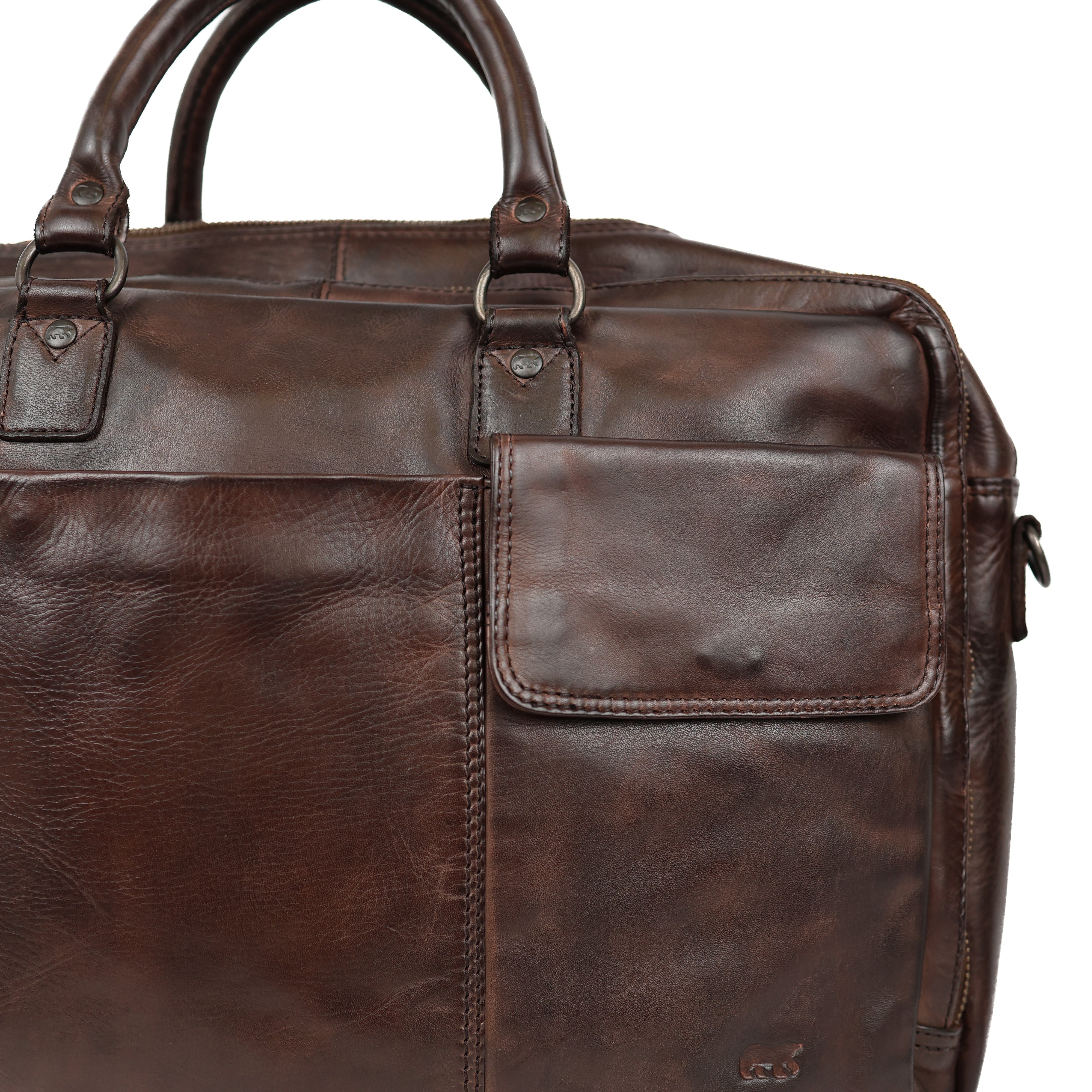 Laptop Tasche 'Silke' Dunkelbraun