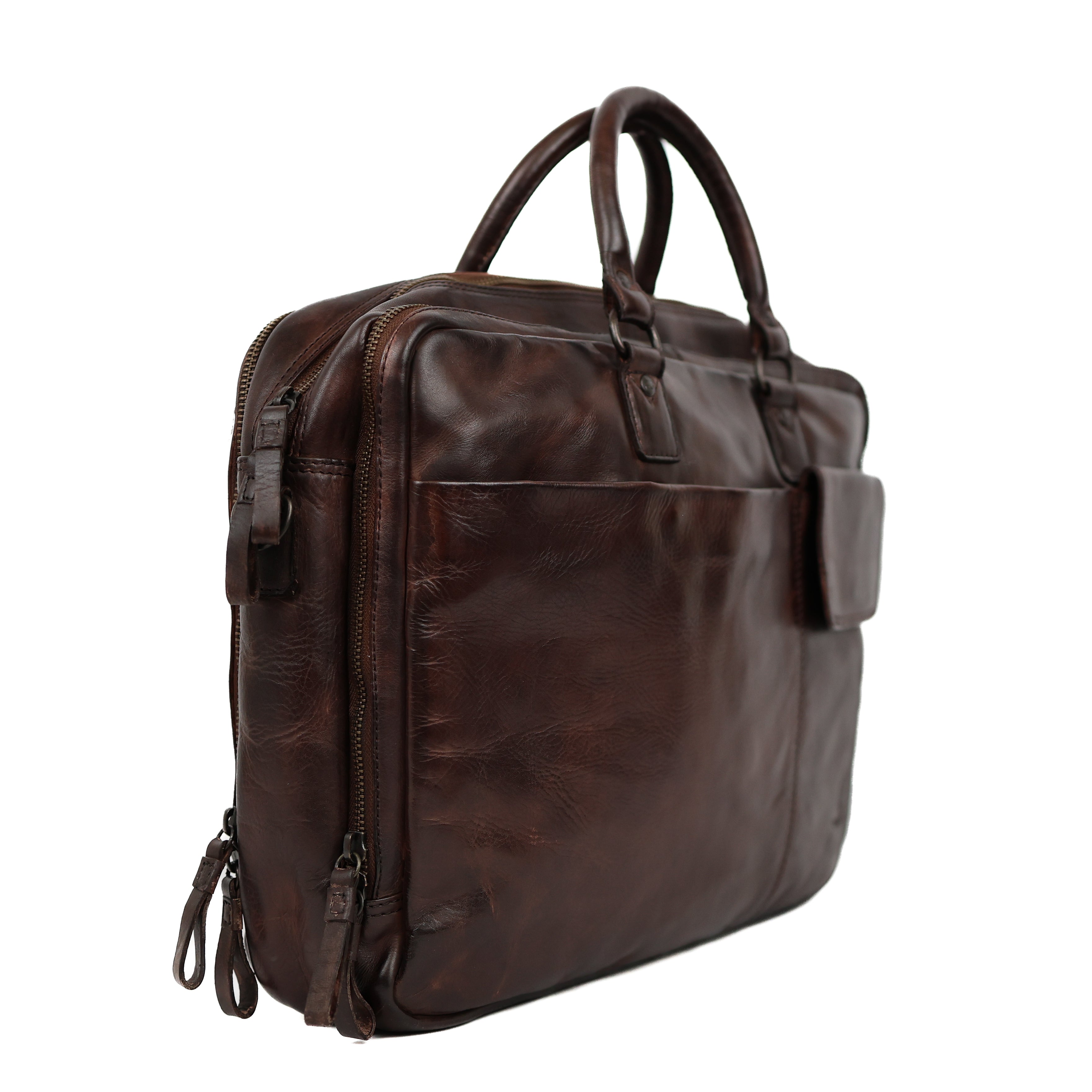 Laptop Tasche 'Silke' Dunkelbraun